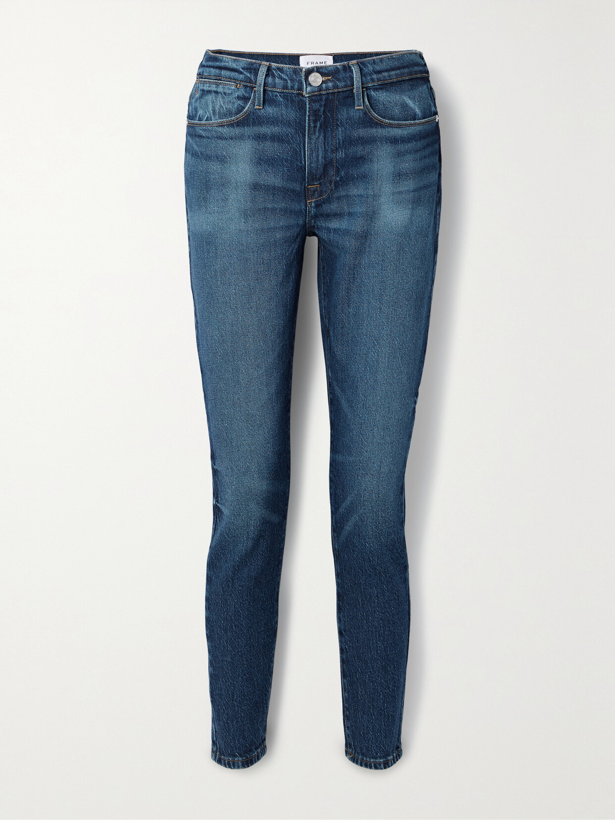 FRAME Le High Skinny Jeans - Blue
