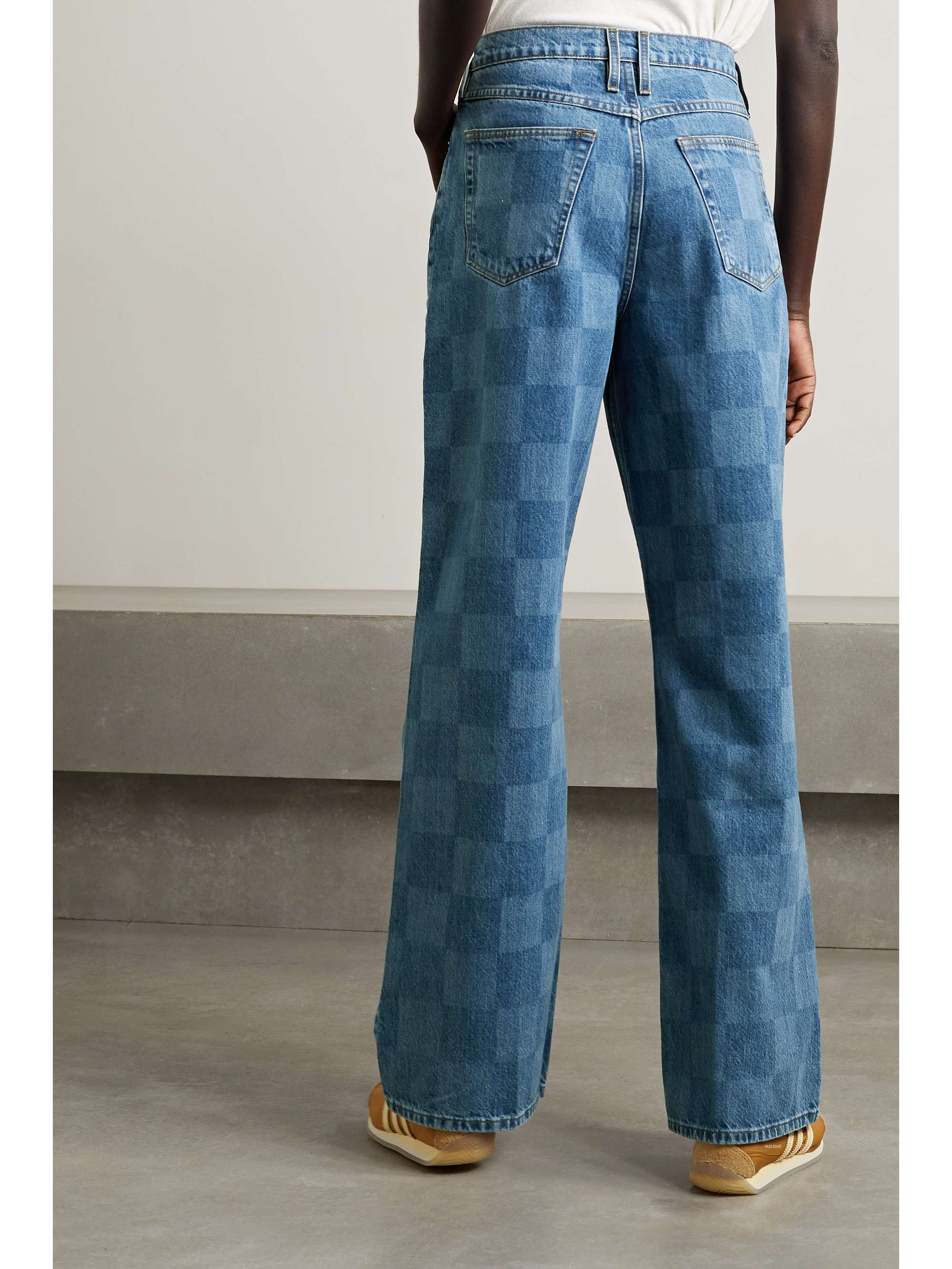 FRAME Le High 'N' Tight high-rise wide-leg jeans