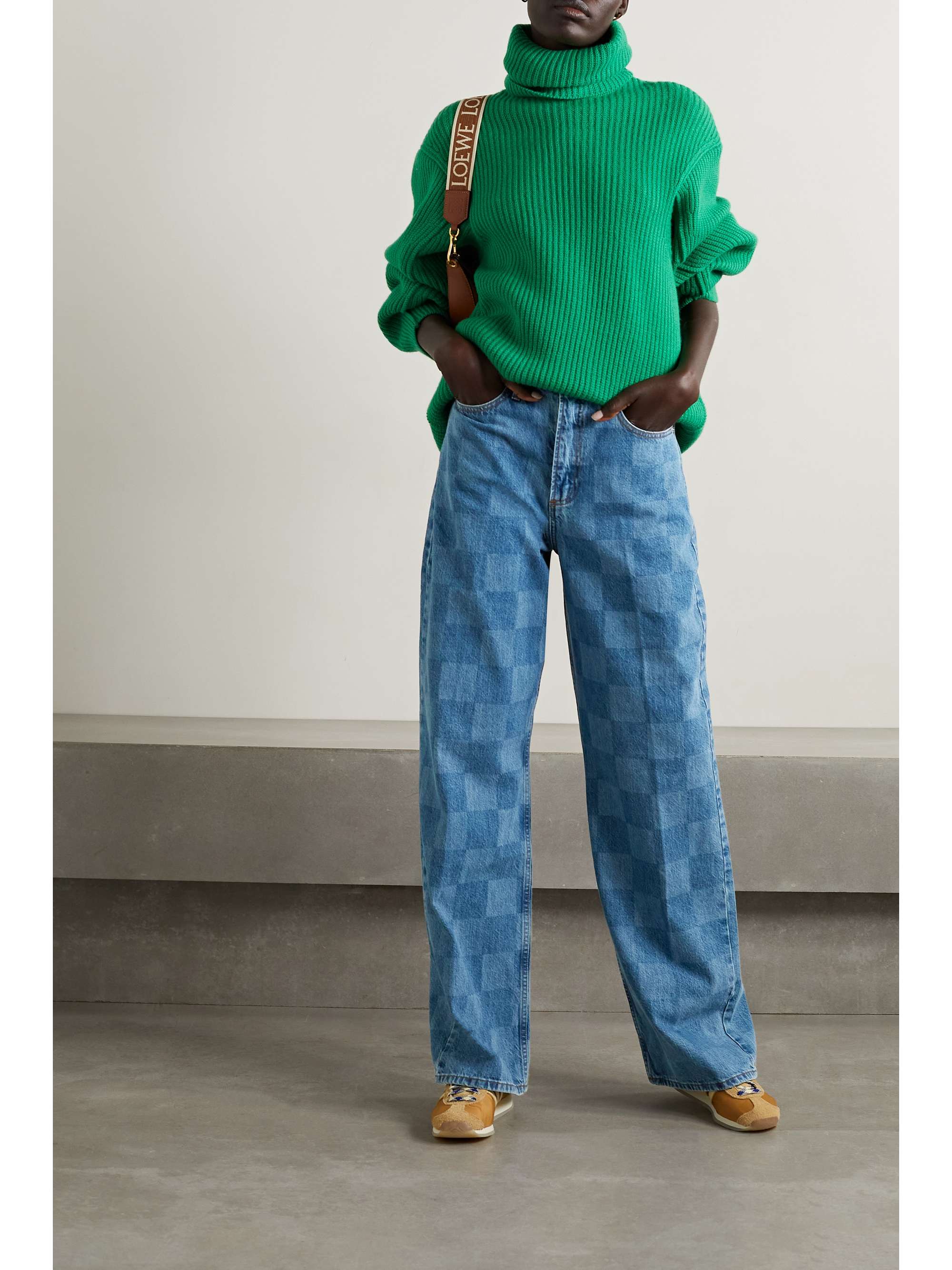 FRAME Le High 'N' Tight high-rise wide-leg jeans