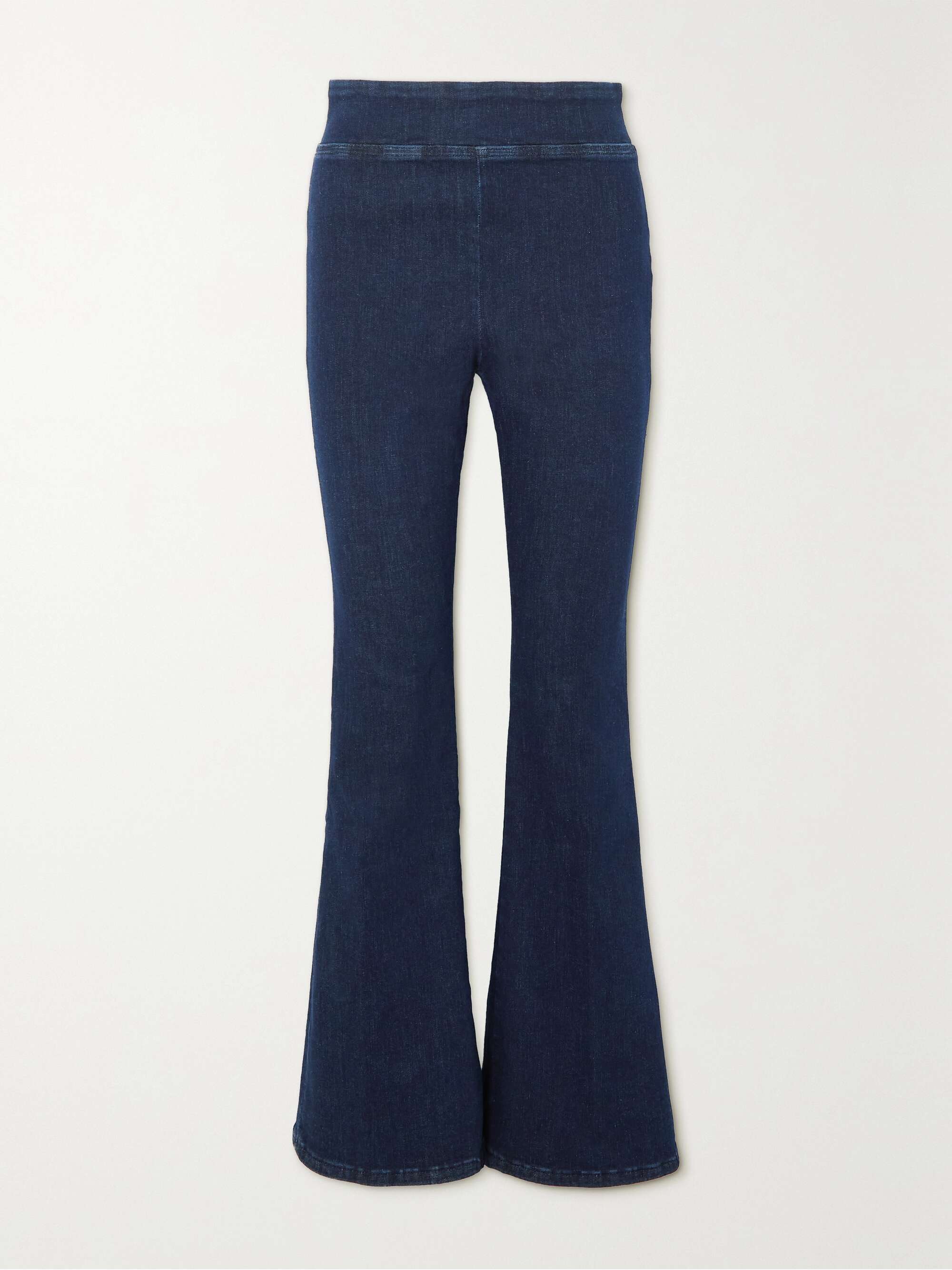 FRAME Jetset stretch-denim flared pants