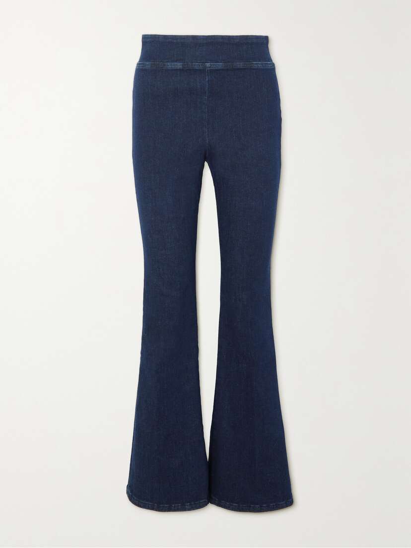 Frame Jetset Stretch-denim Flared Pants