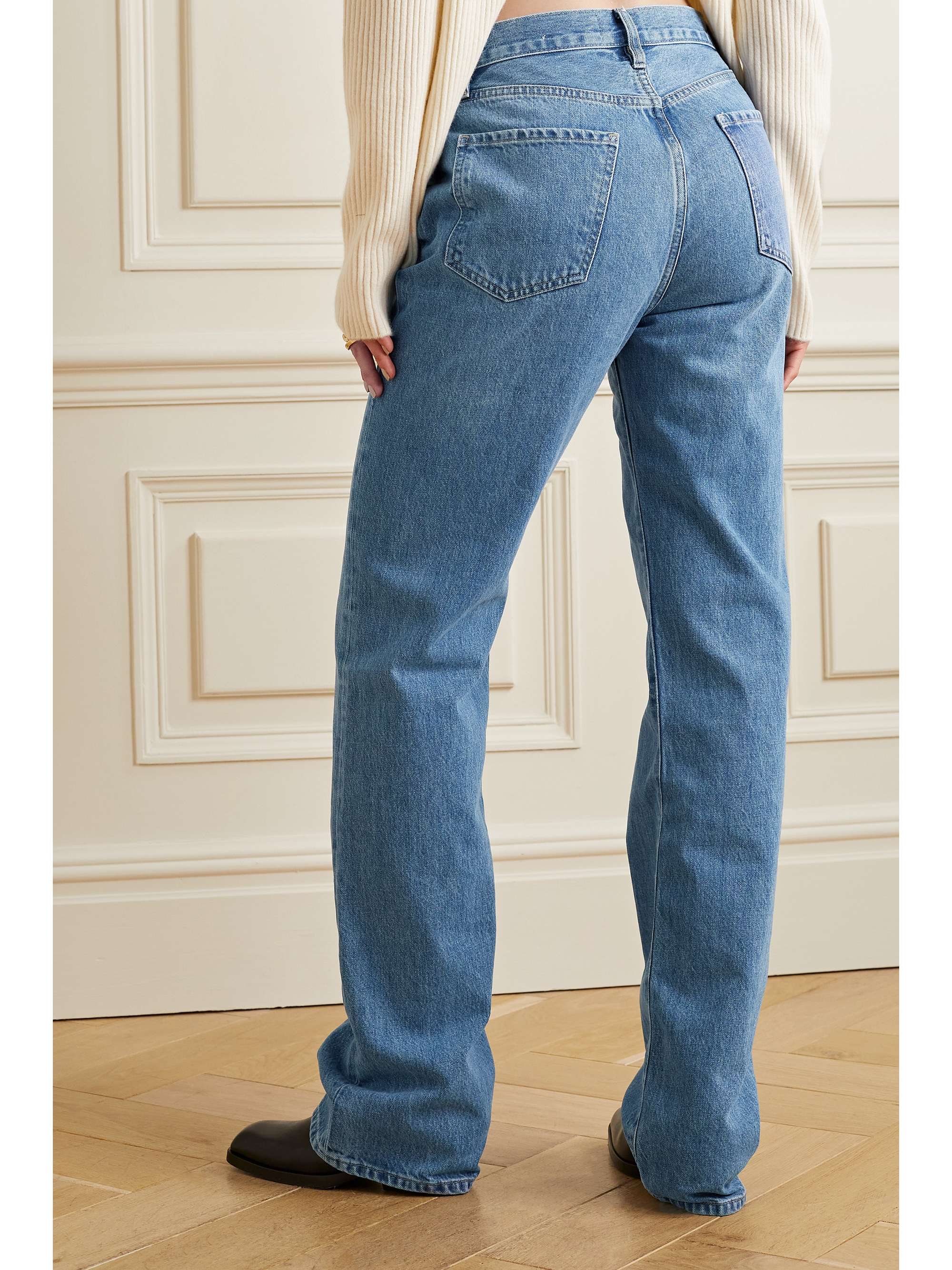 FRAME Le Jane high-rise straight-leg jeans