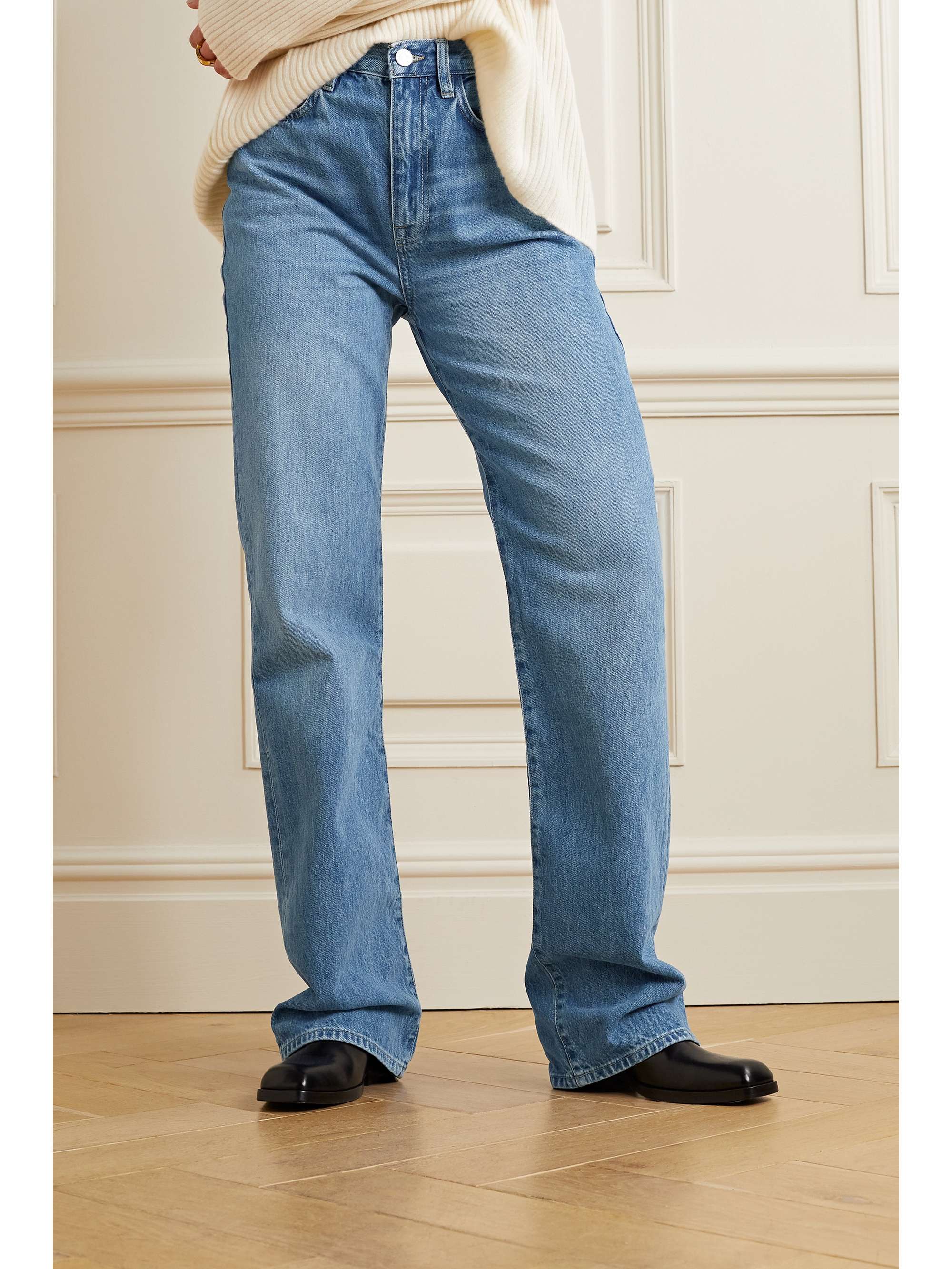 FRAME Le Jane high-rise straight-leg jeans