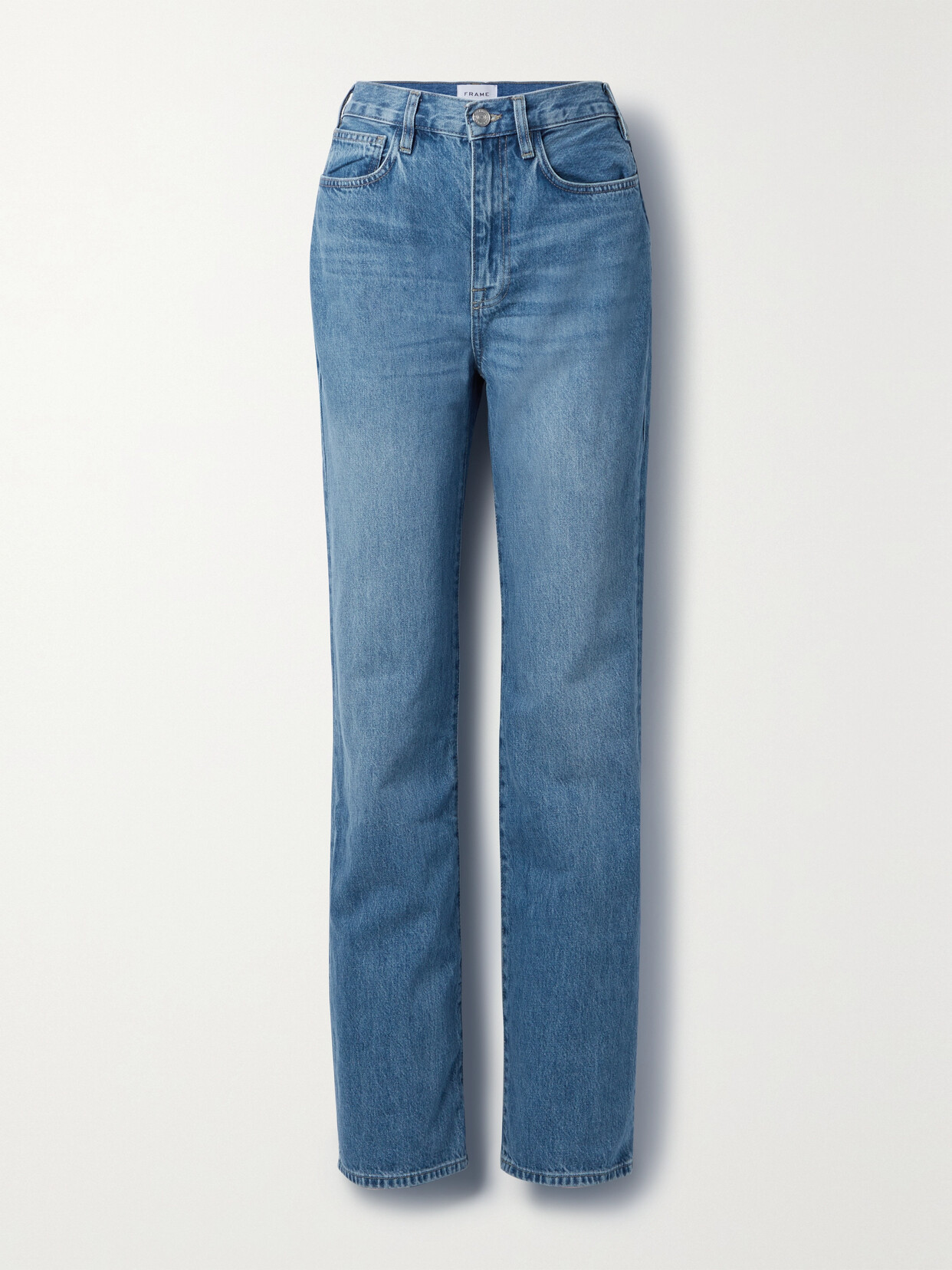 FRAME Le Jane High-rise Straight-leg Jeans