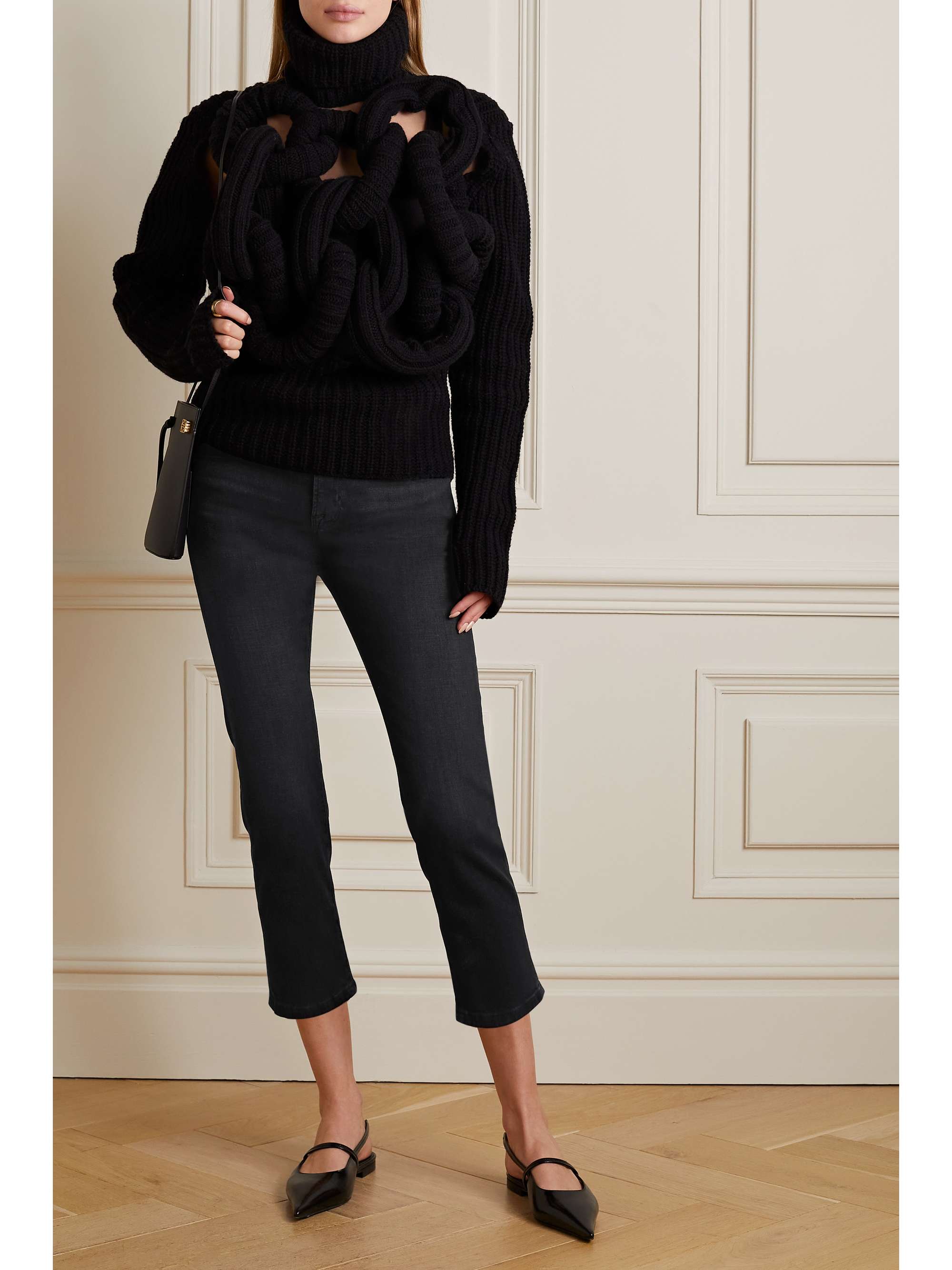 FRAME Le Garcon cropped boyfriend jeans NETAPORTER