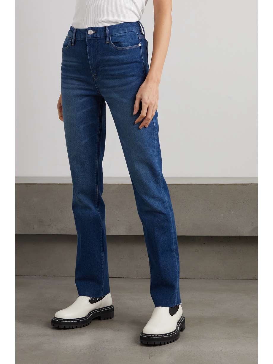 net-a-porter.com | Le Super High high-rise straight-leg jeans
