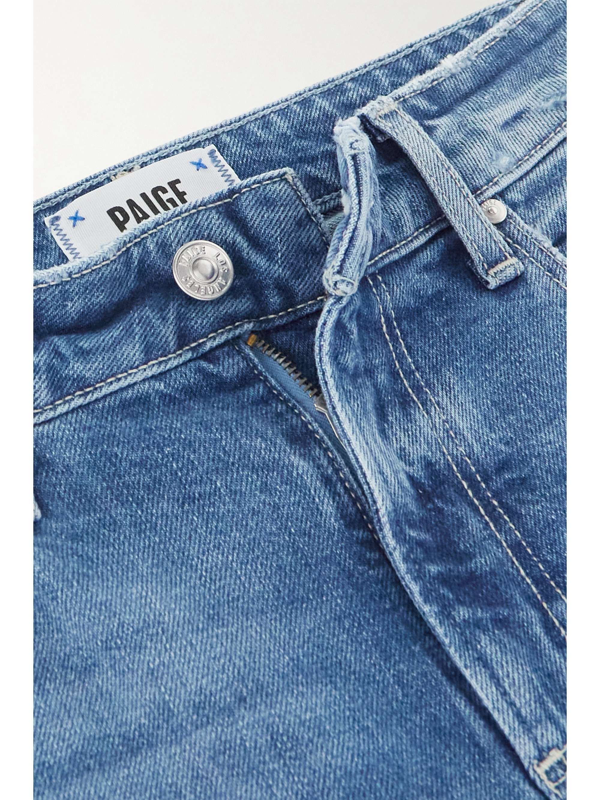 PAIGE Stella high-rise straight-leg jeans