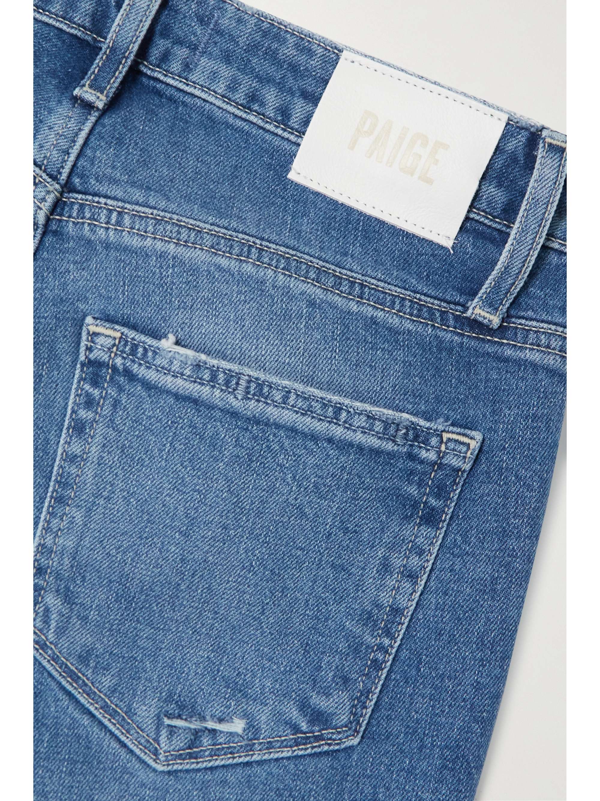PAIGE Stella high-rise straight-leg jeans