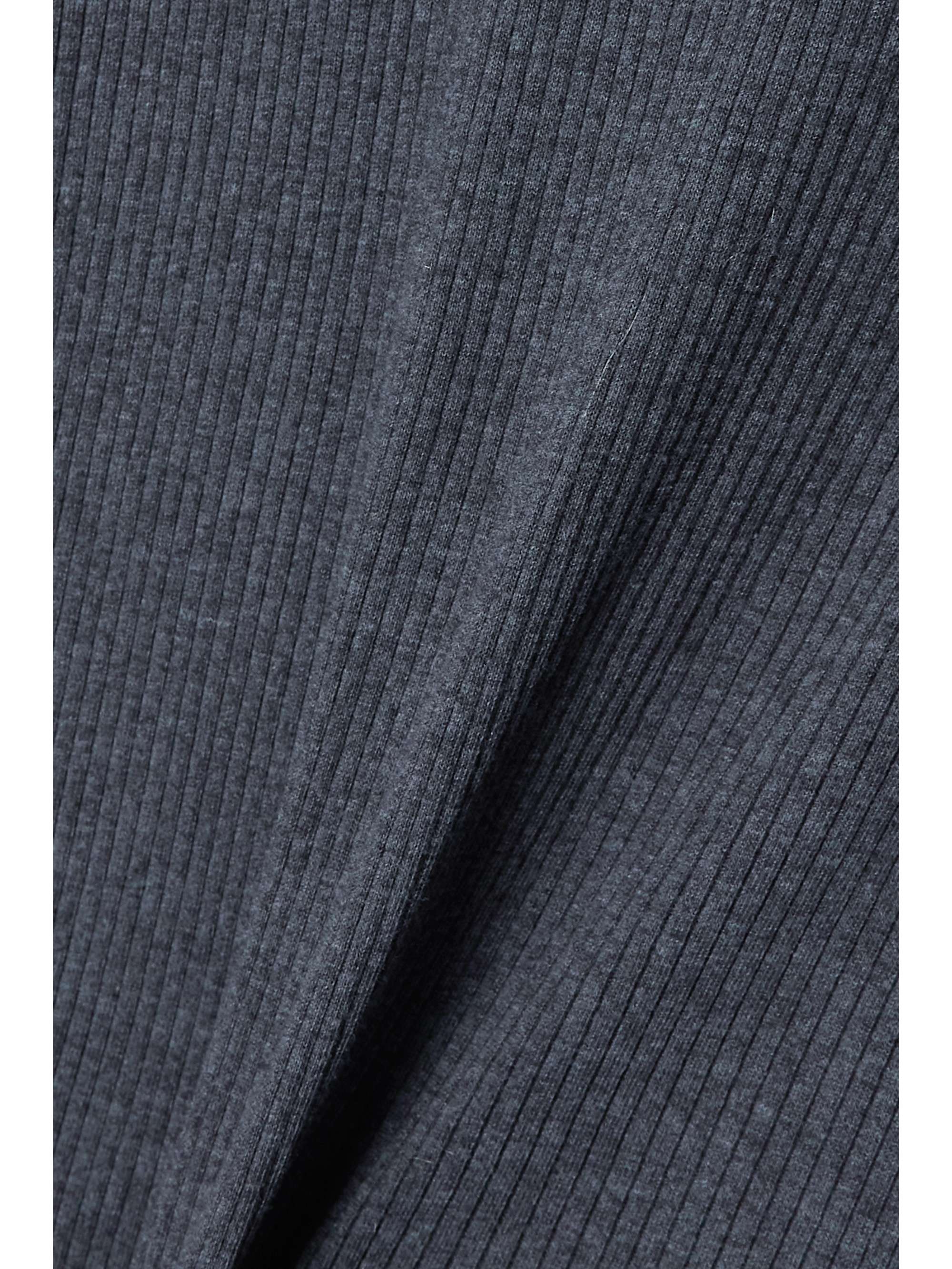 JAMES PERSE Ribbed cotton-blend jersey dress