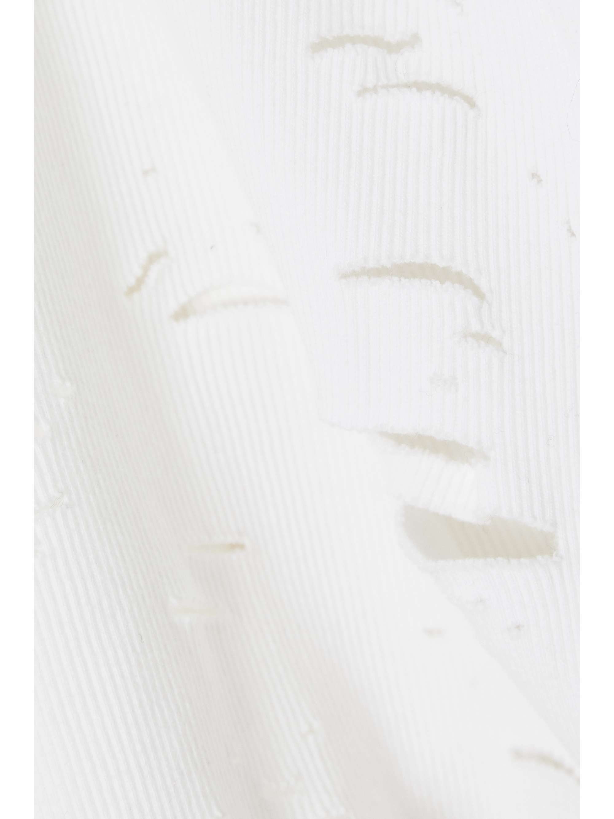 R13 Distressed cotton tank