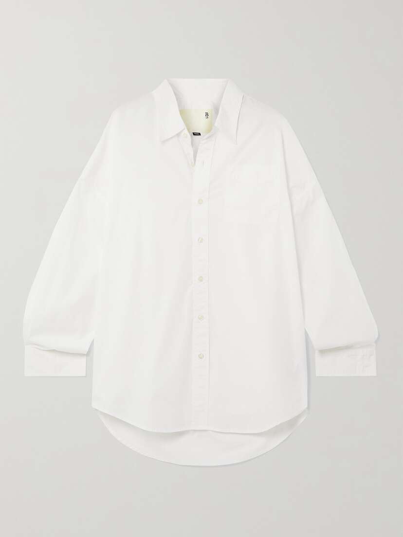 R13 Cotton Oxford Shirt
