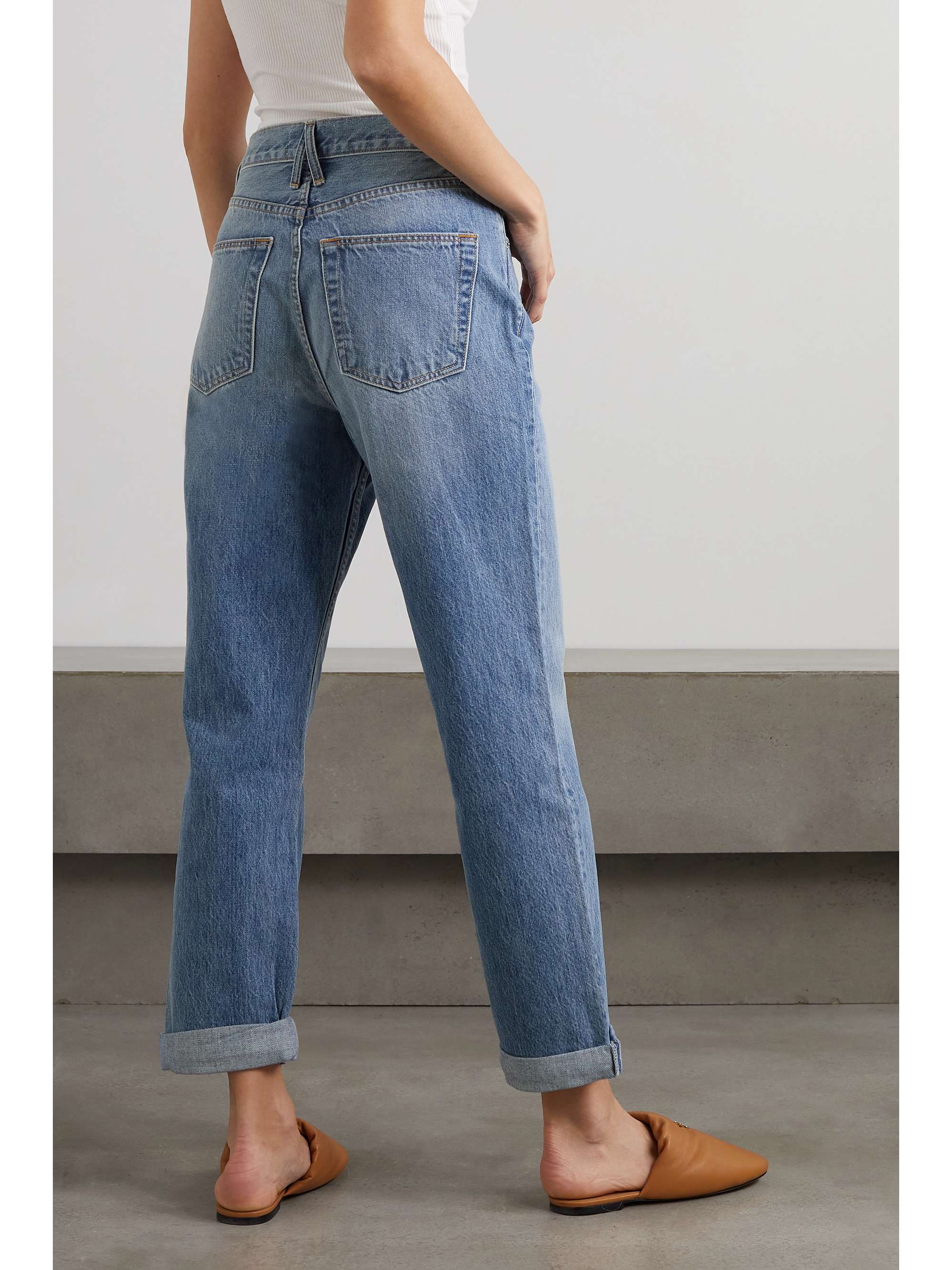 SLVRLAKE Dakota high-rise tapered jeans