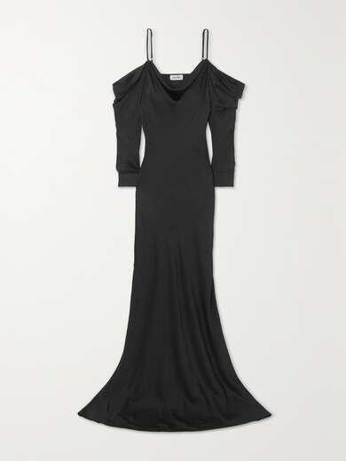 L'Agence Juniper Cold Shoulder Gown