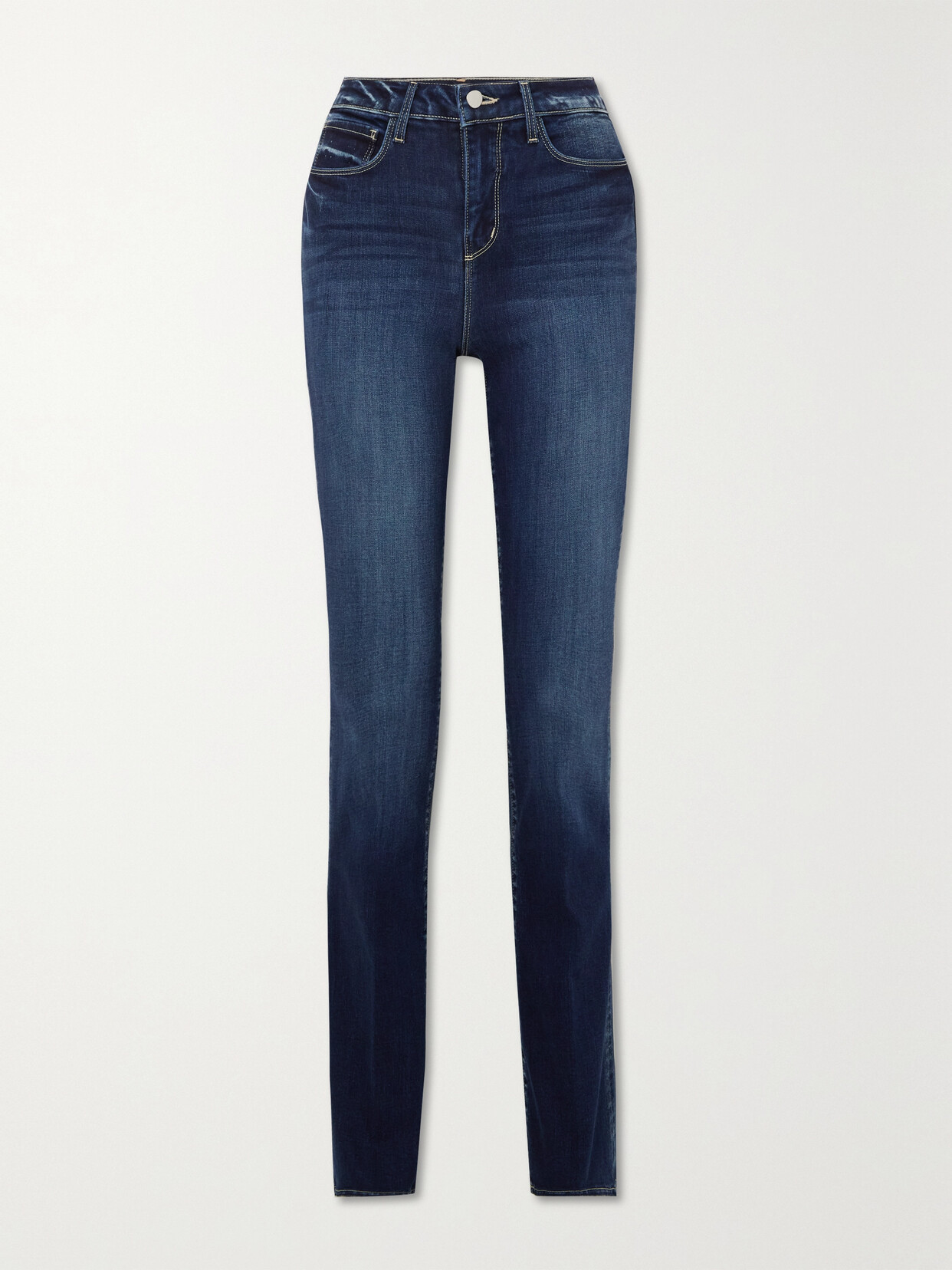 L'Agence - Selma High-rise Bootcut Jeans - Blue