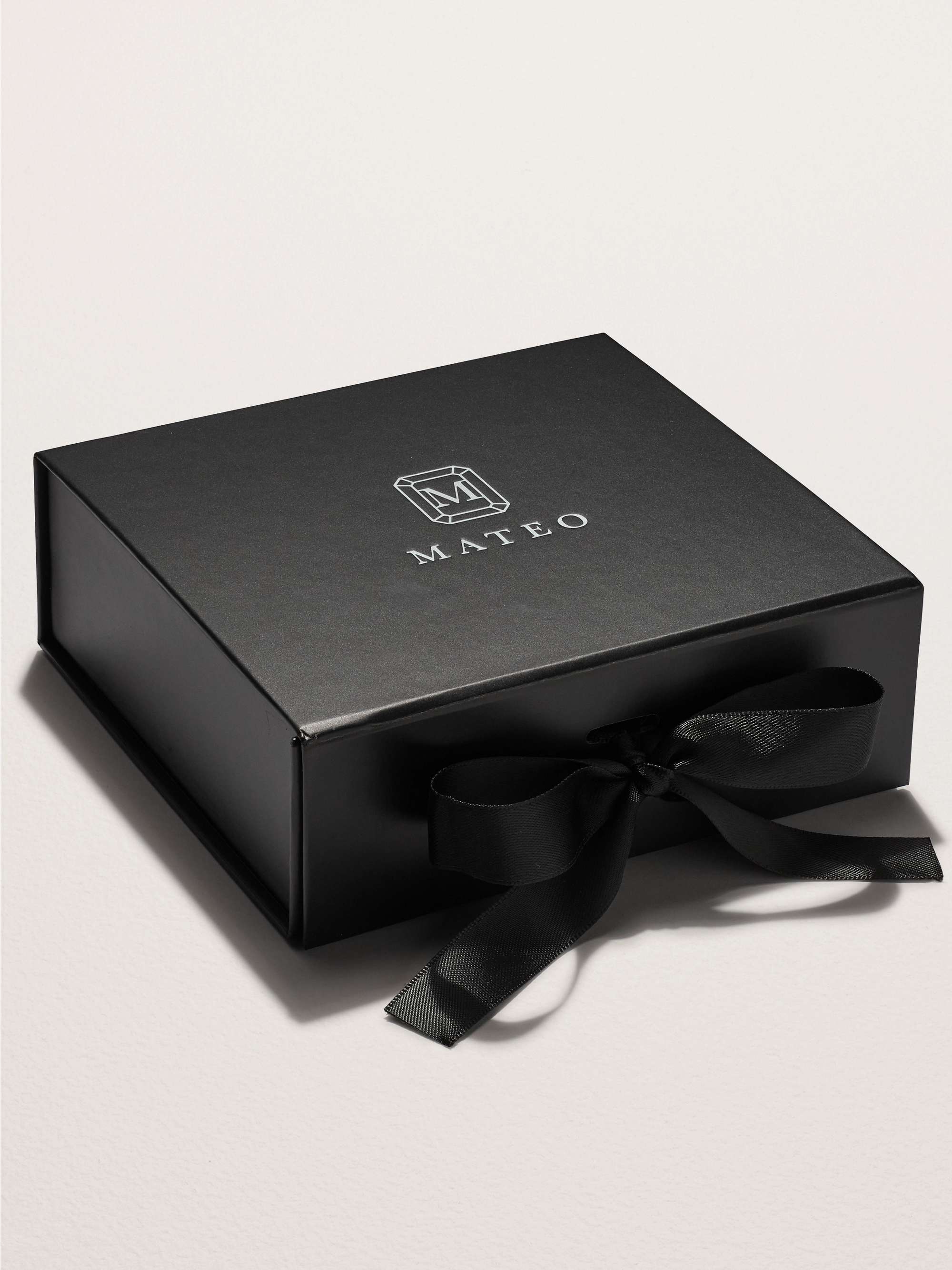 MATEO Duality 14-karat gold pearl earrings