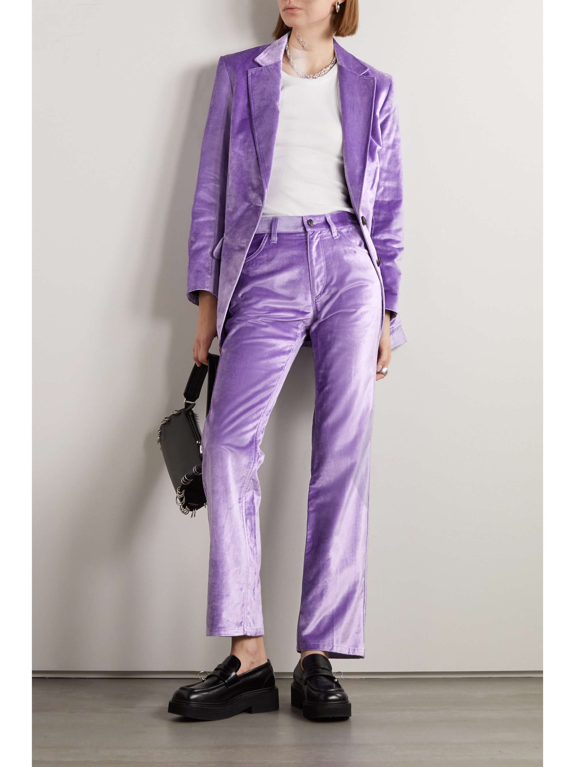 RAG & BONE Cody cotton-blend velvet blazer