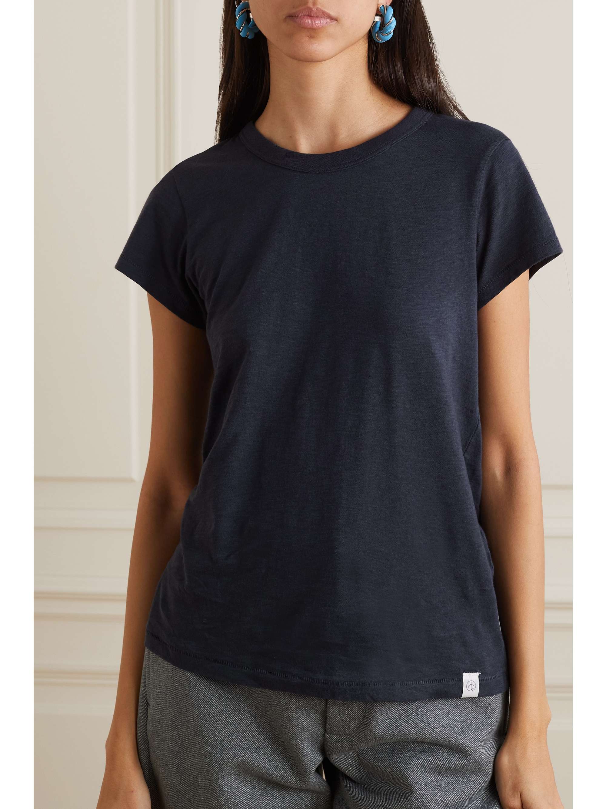 RAG & BONE The Slub organic cotton-jersey T-shirt