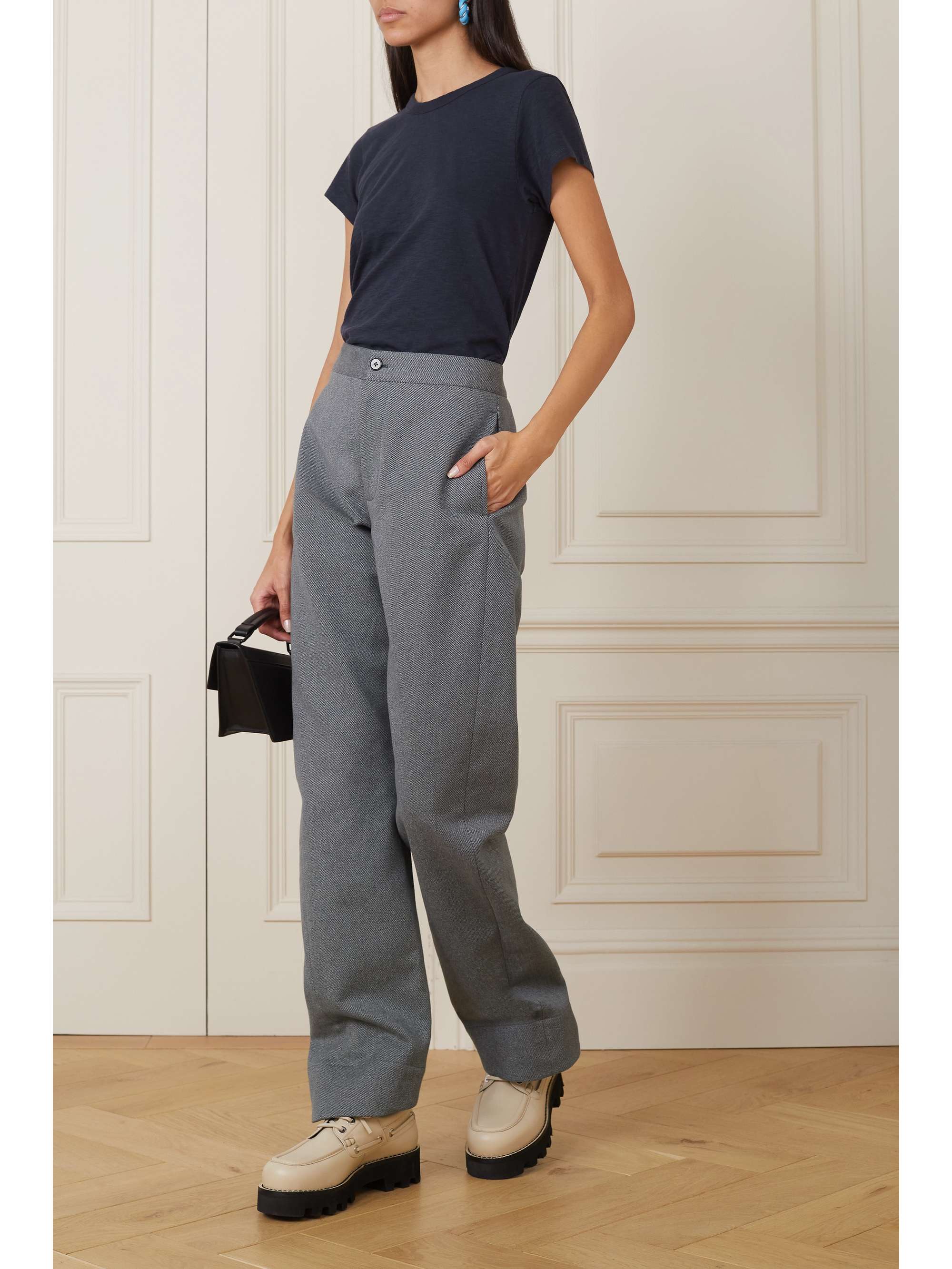 RAG & BONE The Slub organic cotton-jersey T-shirt