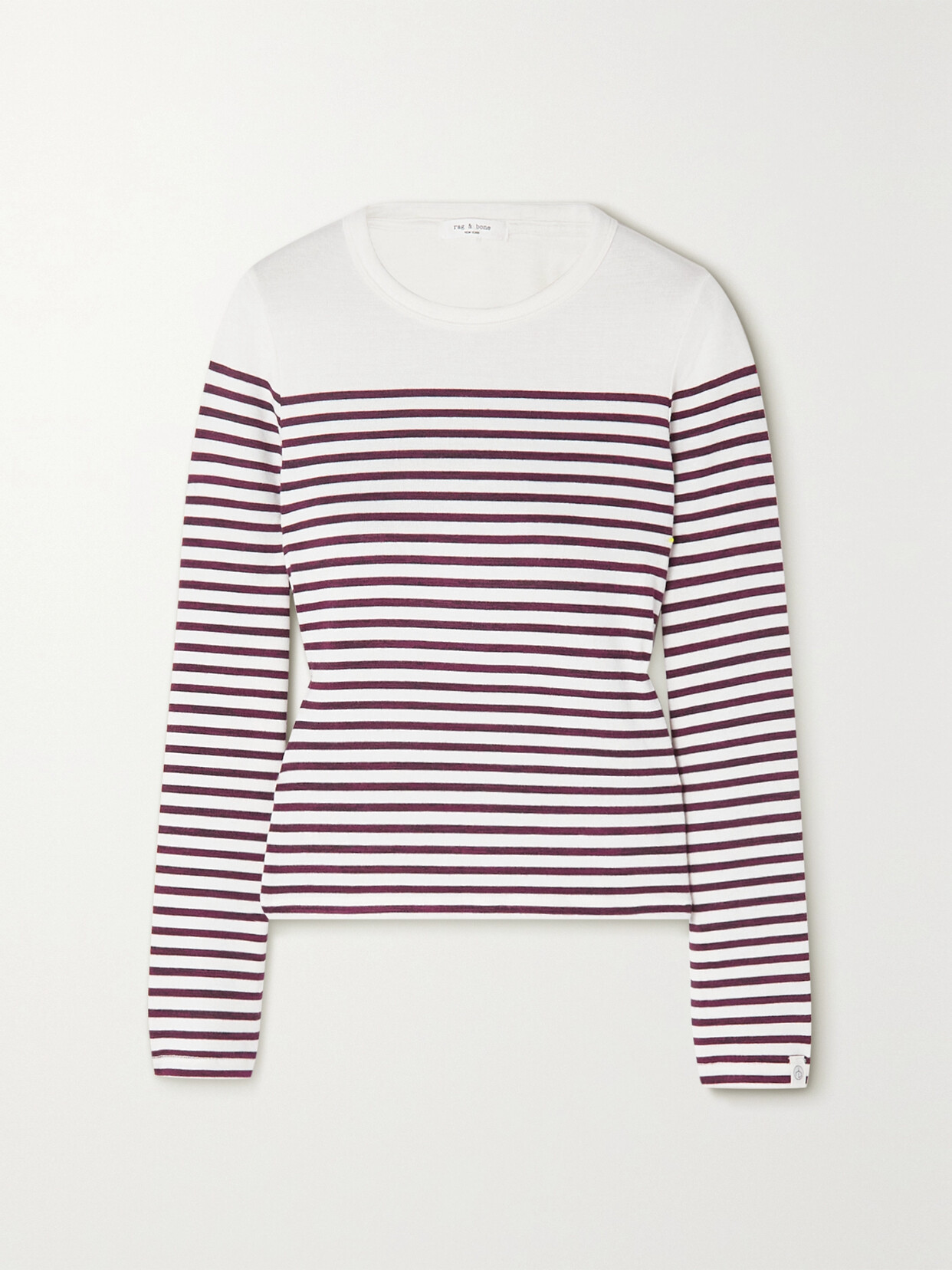 rag & bone - Breton Striped Knitted Sweater - Cream