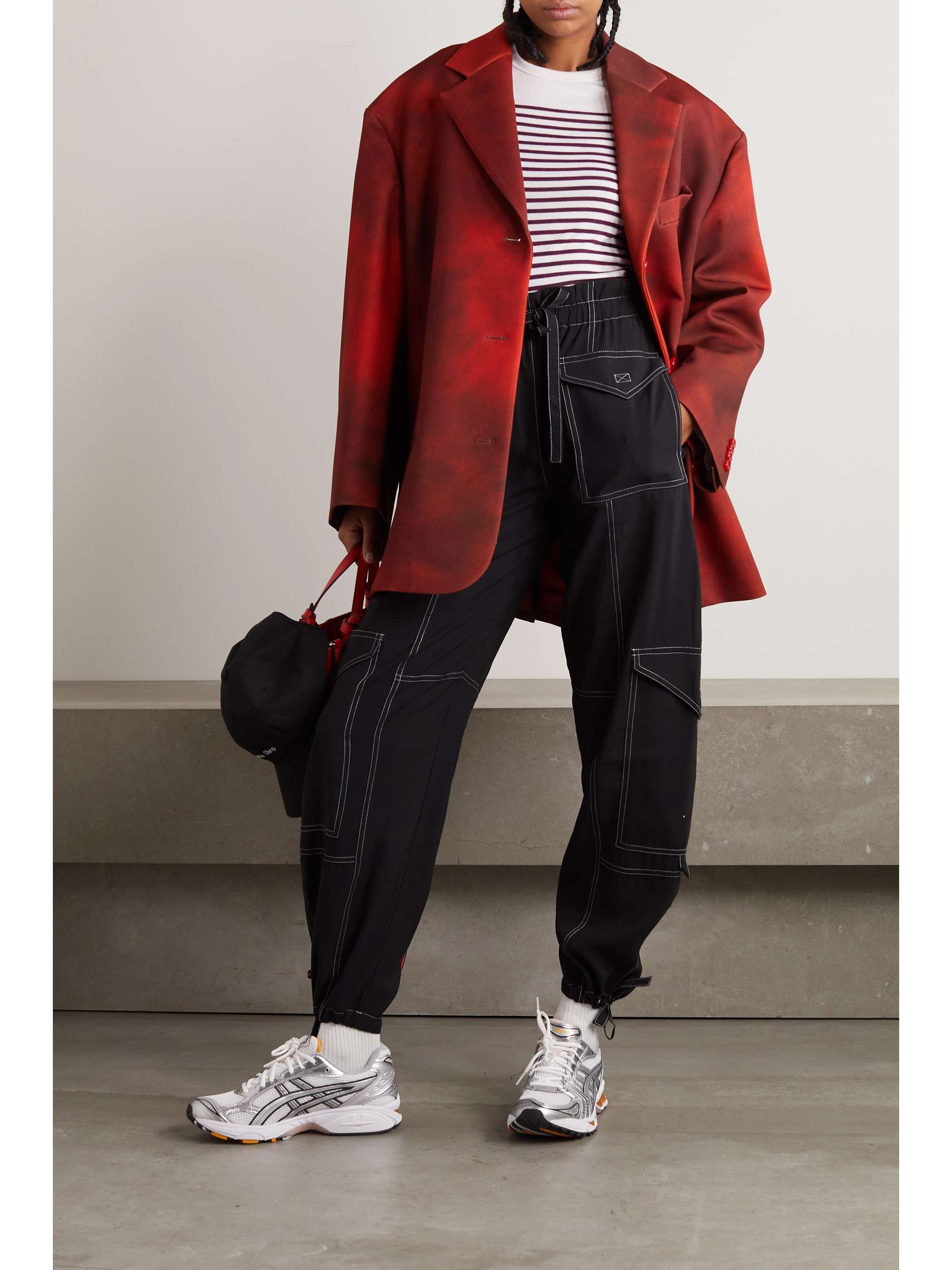 RAG & BONE Breton Pullover aus Strick mit Streifen