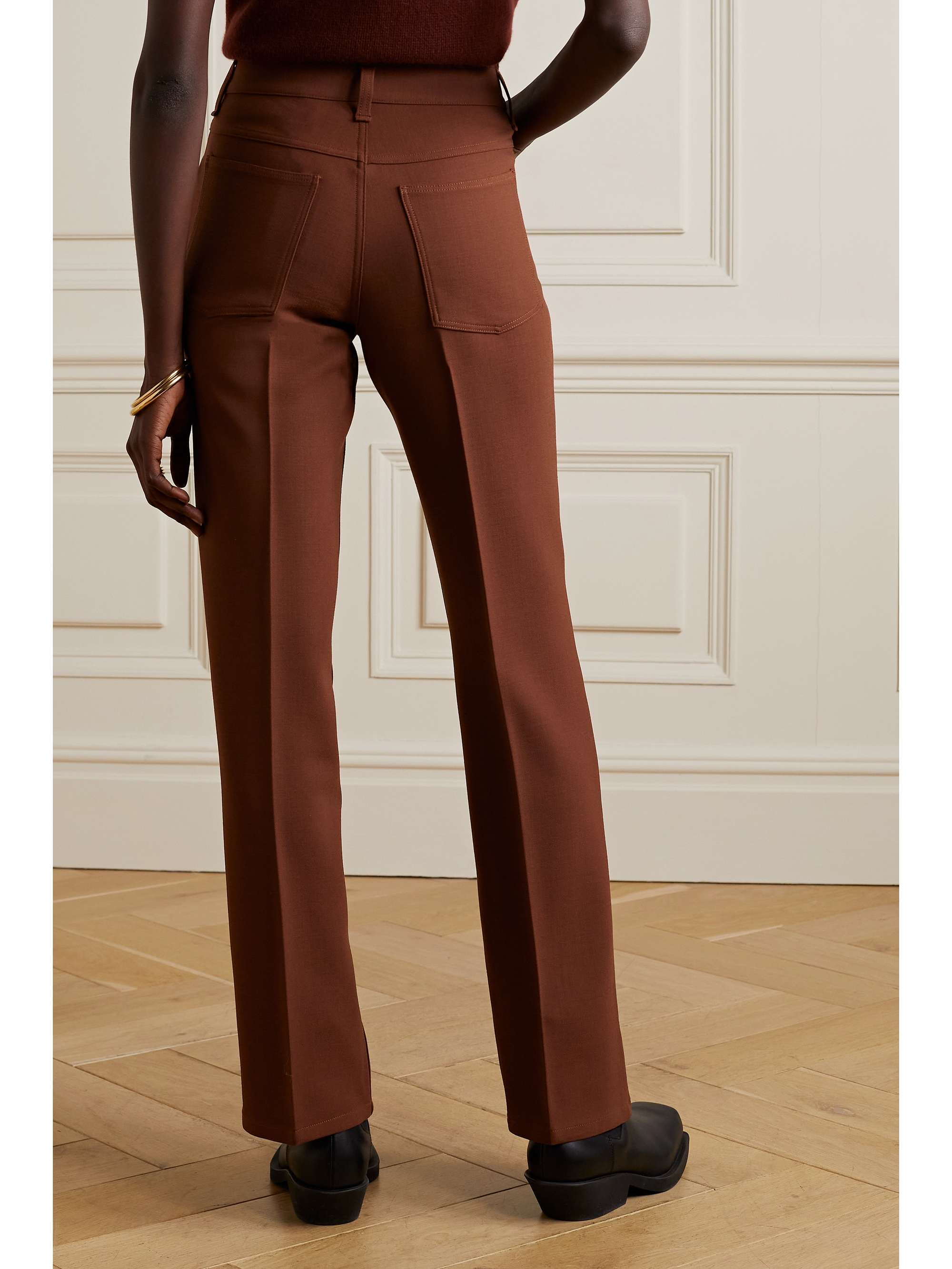 RAG & BONE Jacey stretch-wool straight-leg pants