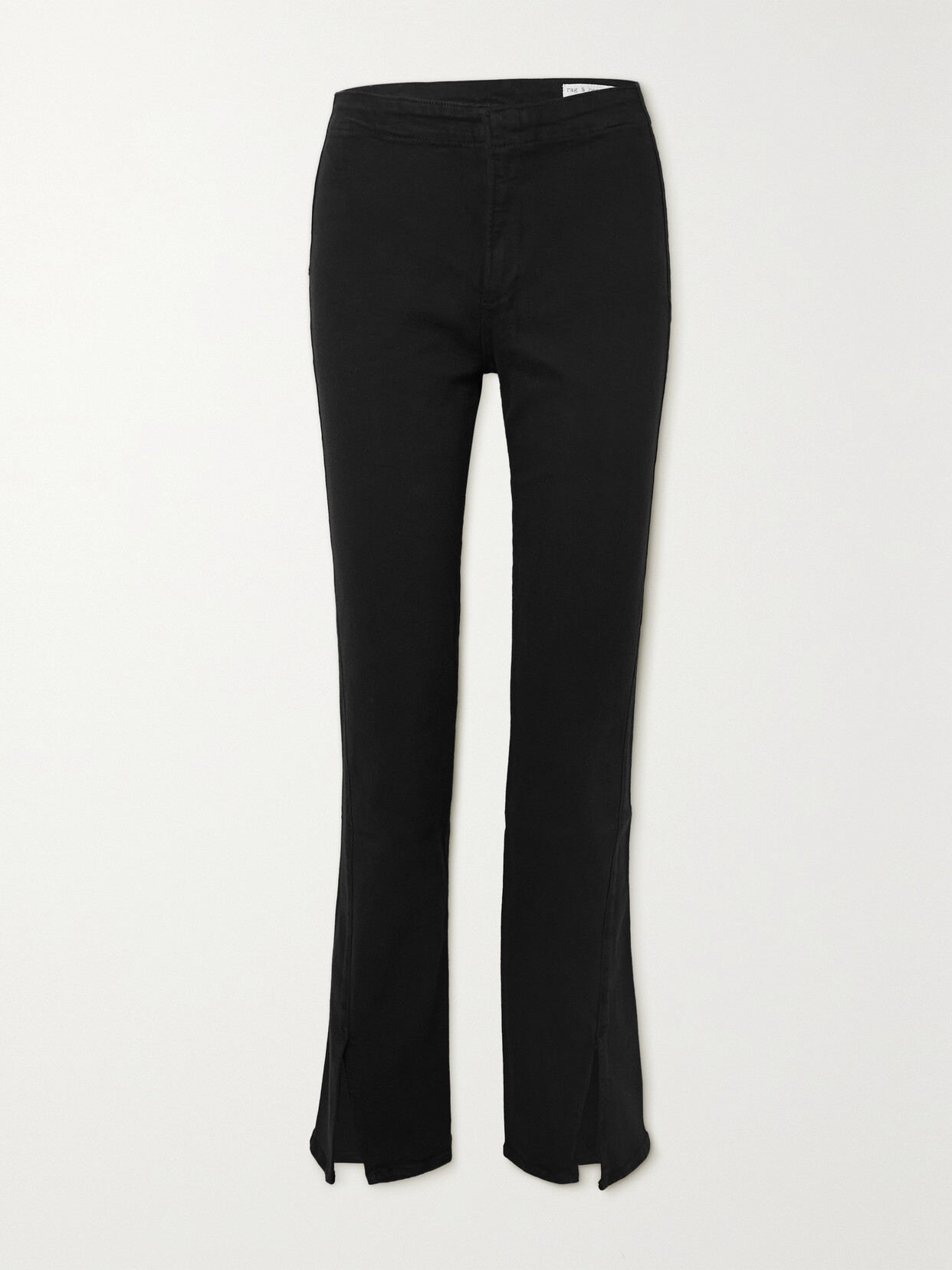 Rag & Bone Peyton Mid-rise Flared Jeans - Black