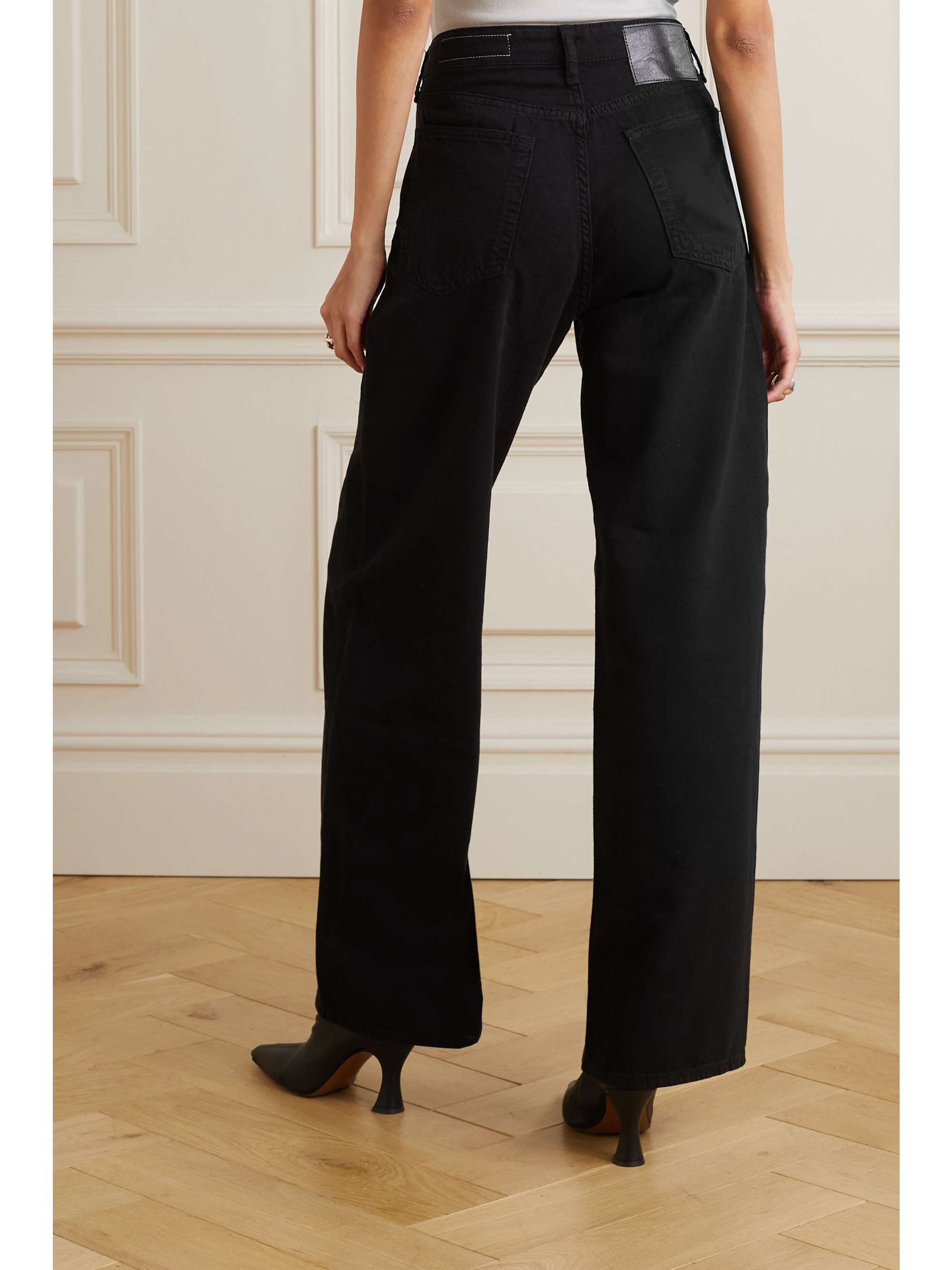 RAG & BONE Logan high-rise wide-leg jeans