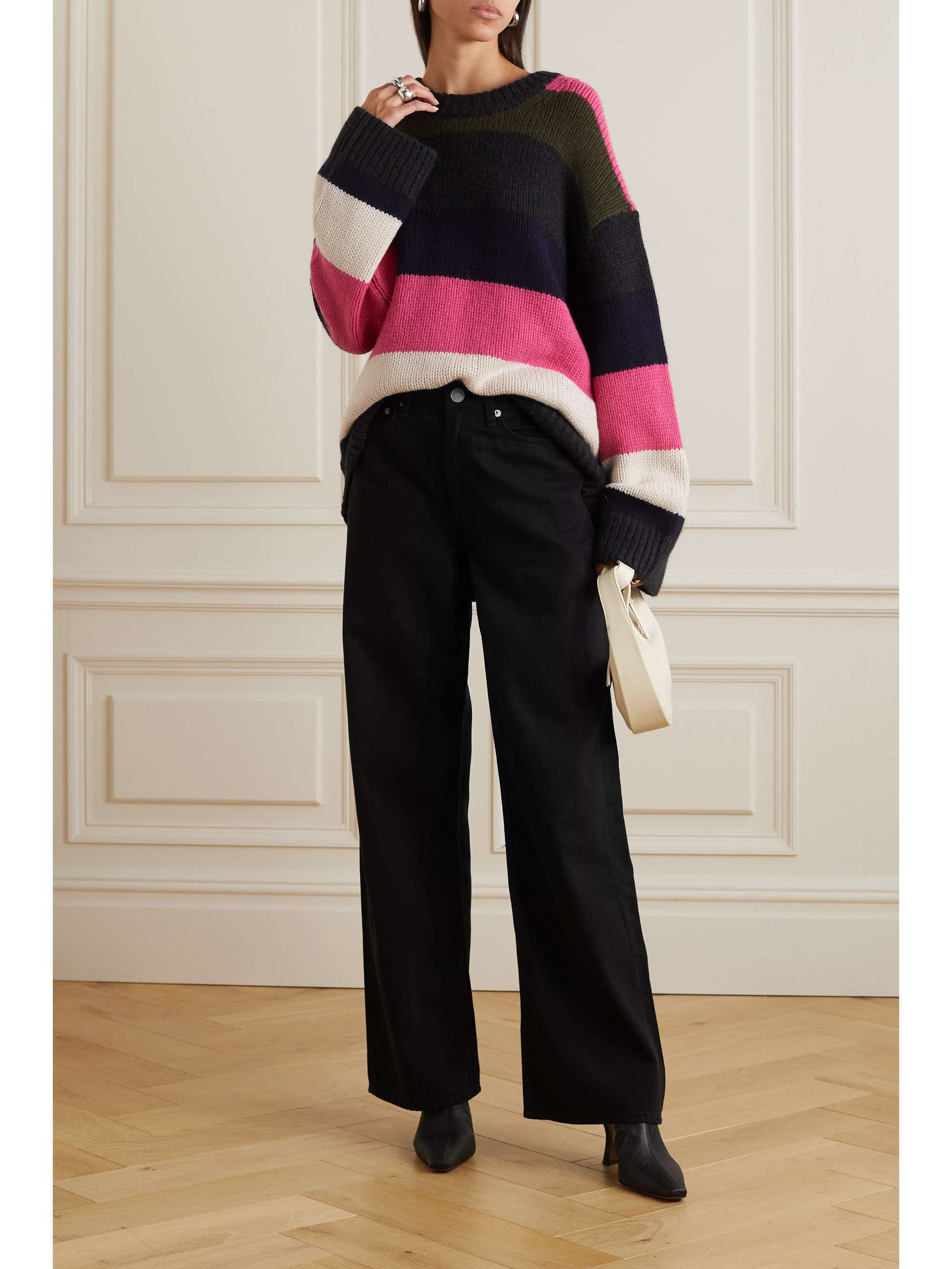 RAG & BONE Logan high-rise wide-leg jeans