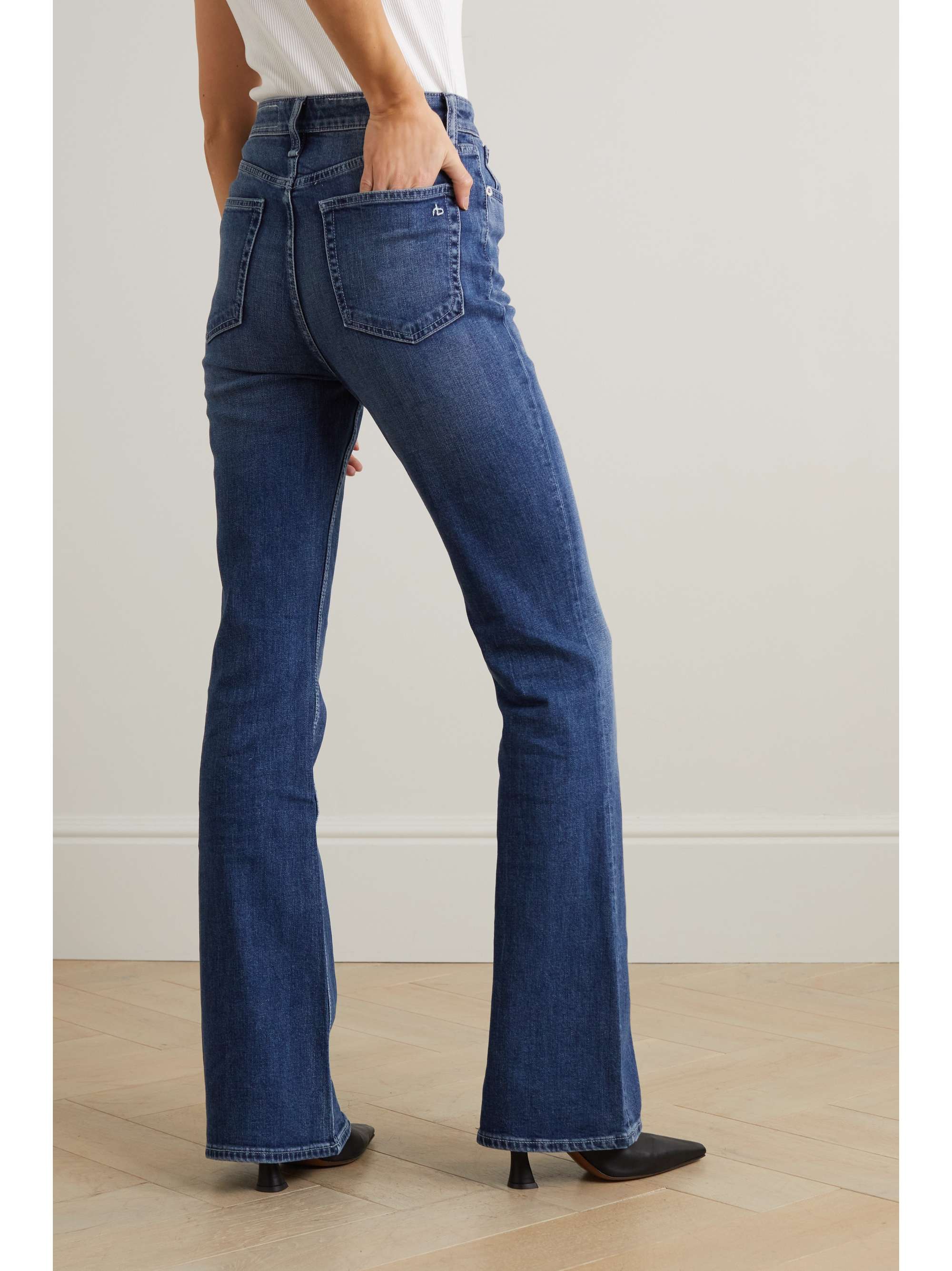 RAG & BONE Casey high-rise flared jeans