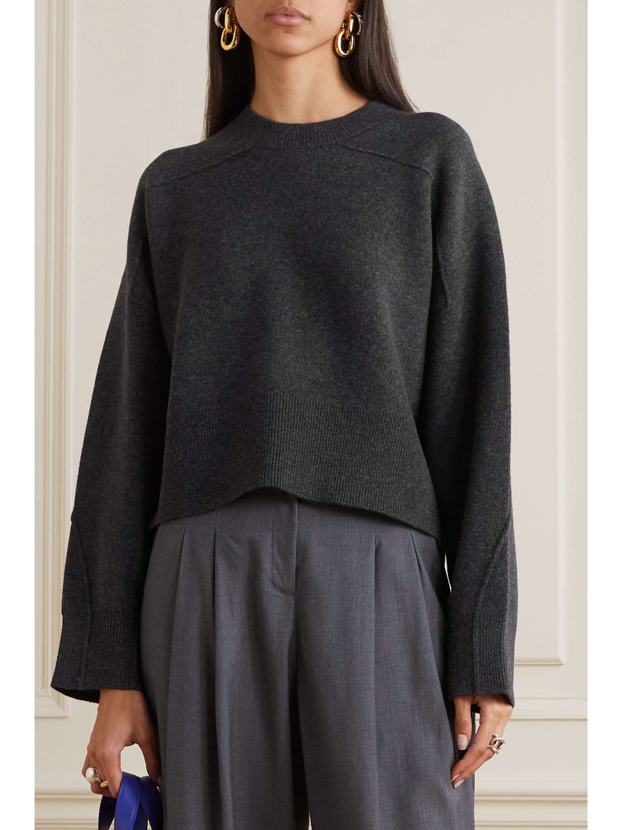 RAG & BONE Brady Crew stretch wool-blend sweater