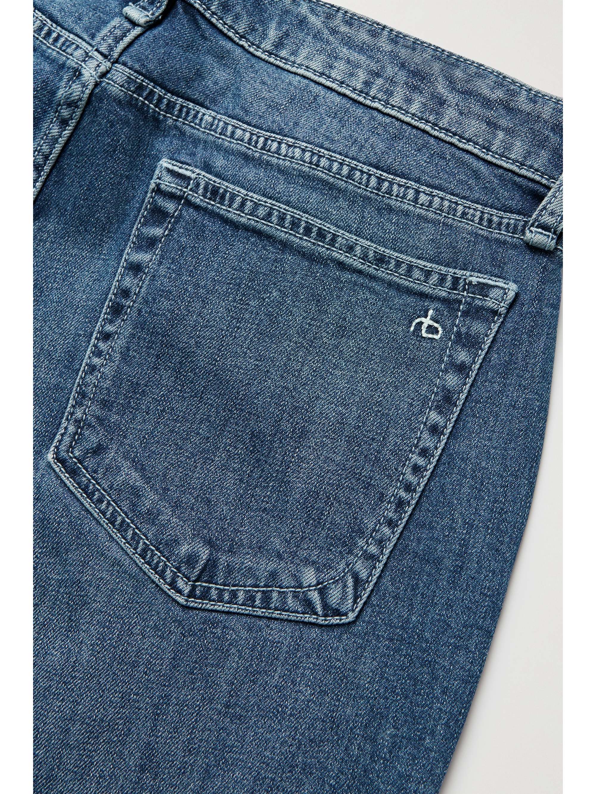 RAG & BONE Dre tief sitzende verkürzte Boyfriend-Jeans