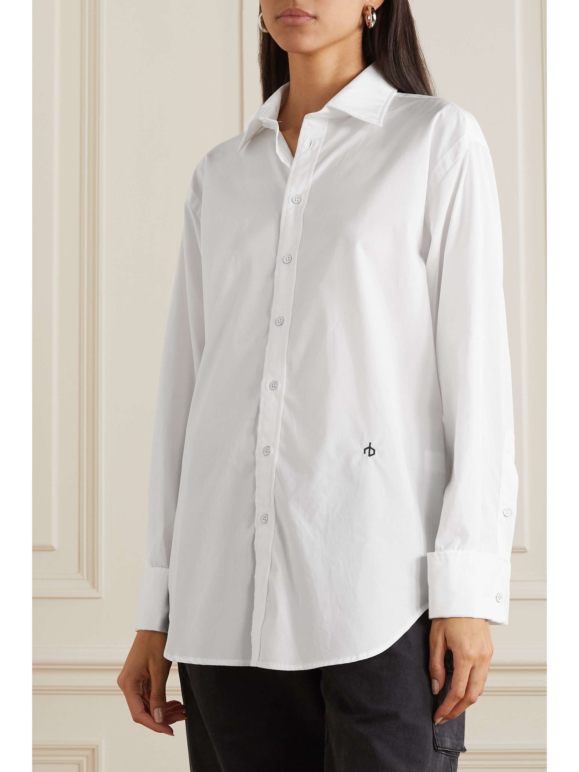 RAG & BONE Diana Hemd aus Baumwollpopeline