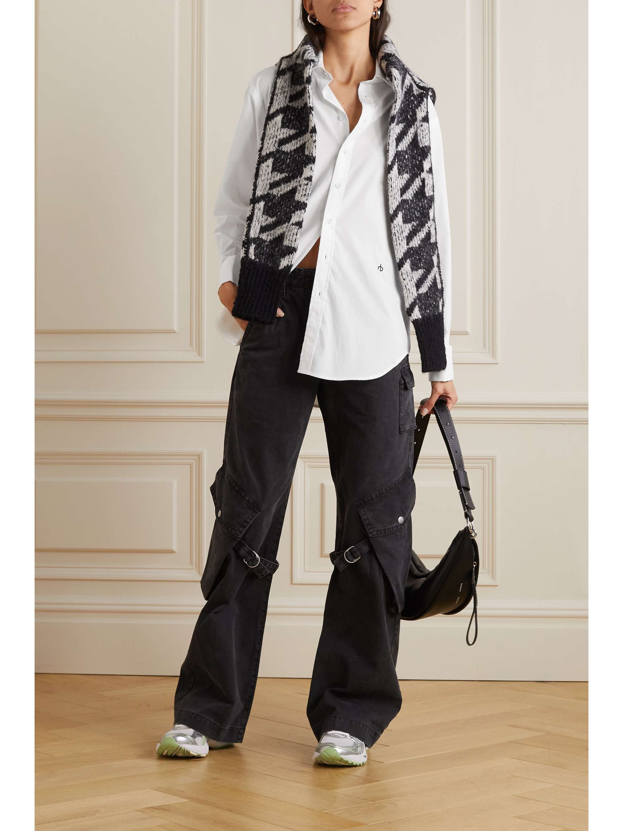 RAG & BONE Diana Hemd aus Baumwollpopeline