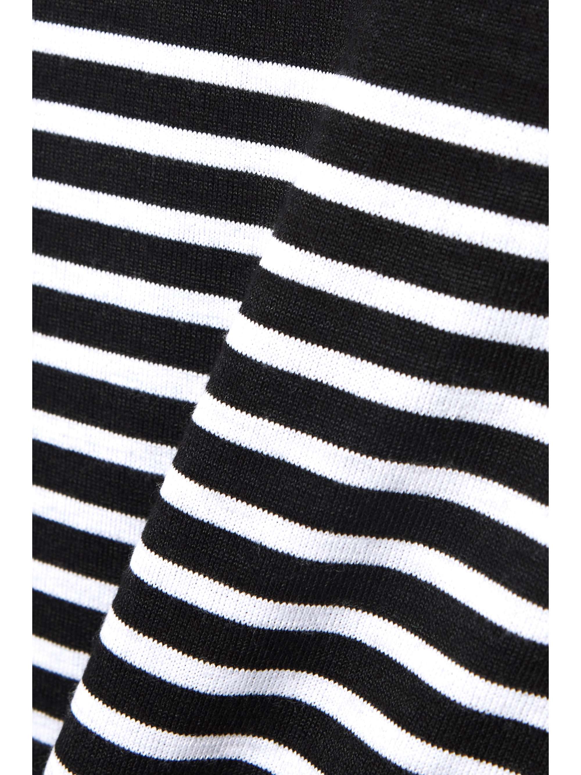 RAG & BONE Striped stretch-jersey dress