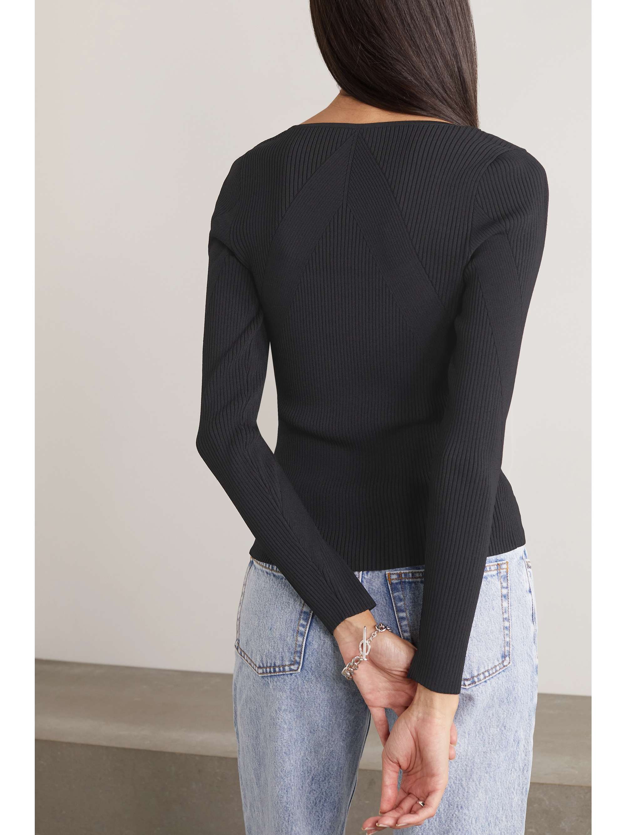 RAG & BONE Asher Pullover aus Rippstrick