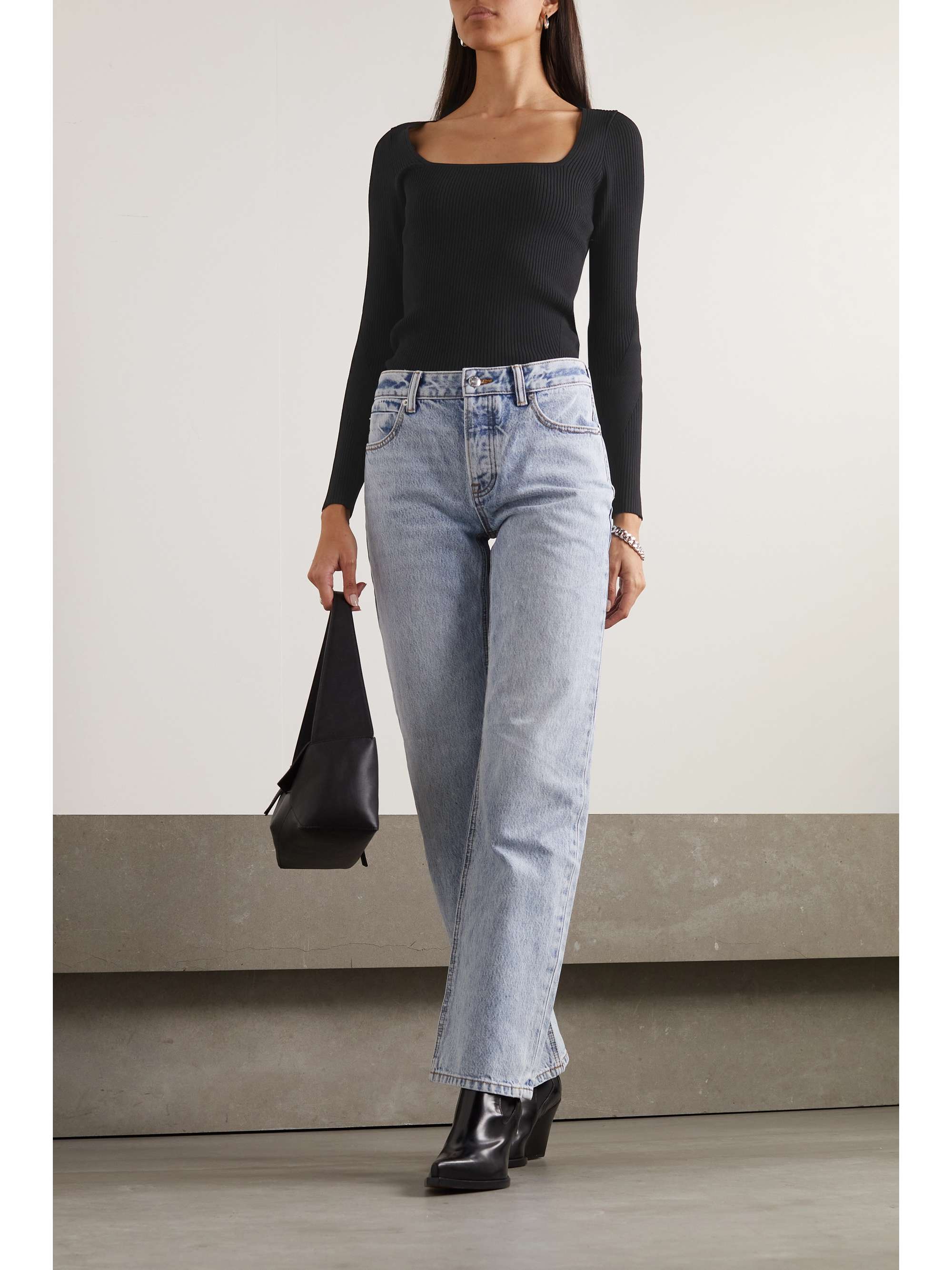RAG & BONE Asher Pullover aus Rippstrick