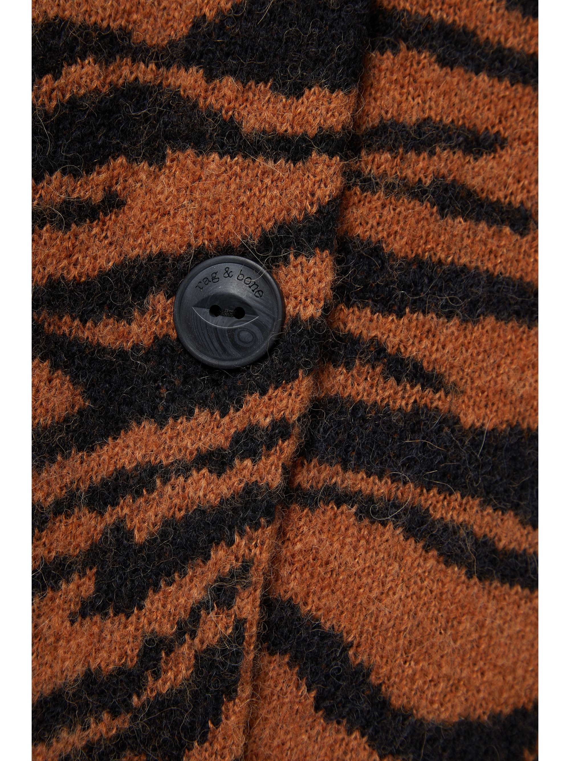 RAG & BONE Sarah intarsia-knit cardigan