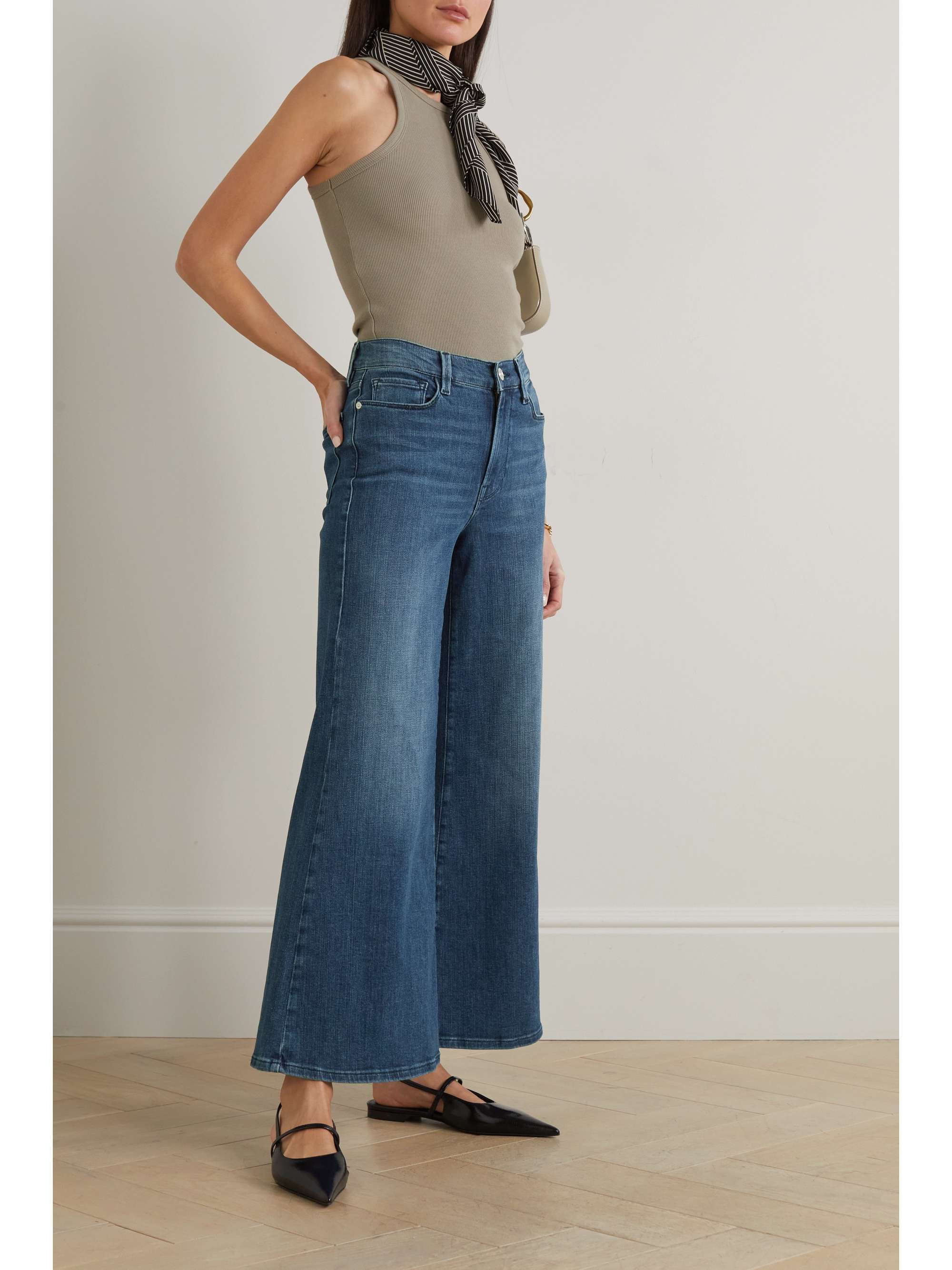 Lauern Traurig Diagnostizieren frame wide leg jeans Wirtschaft ...