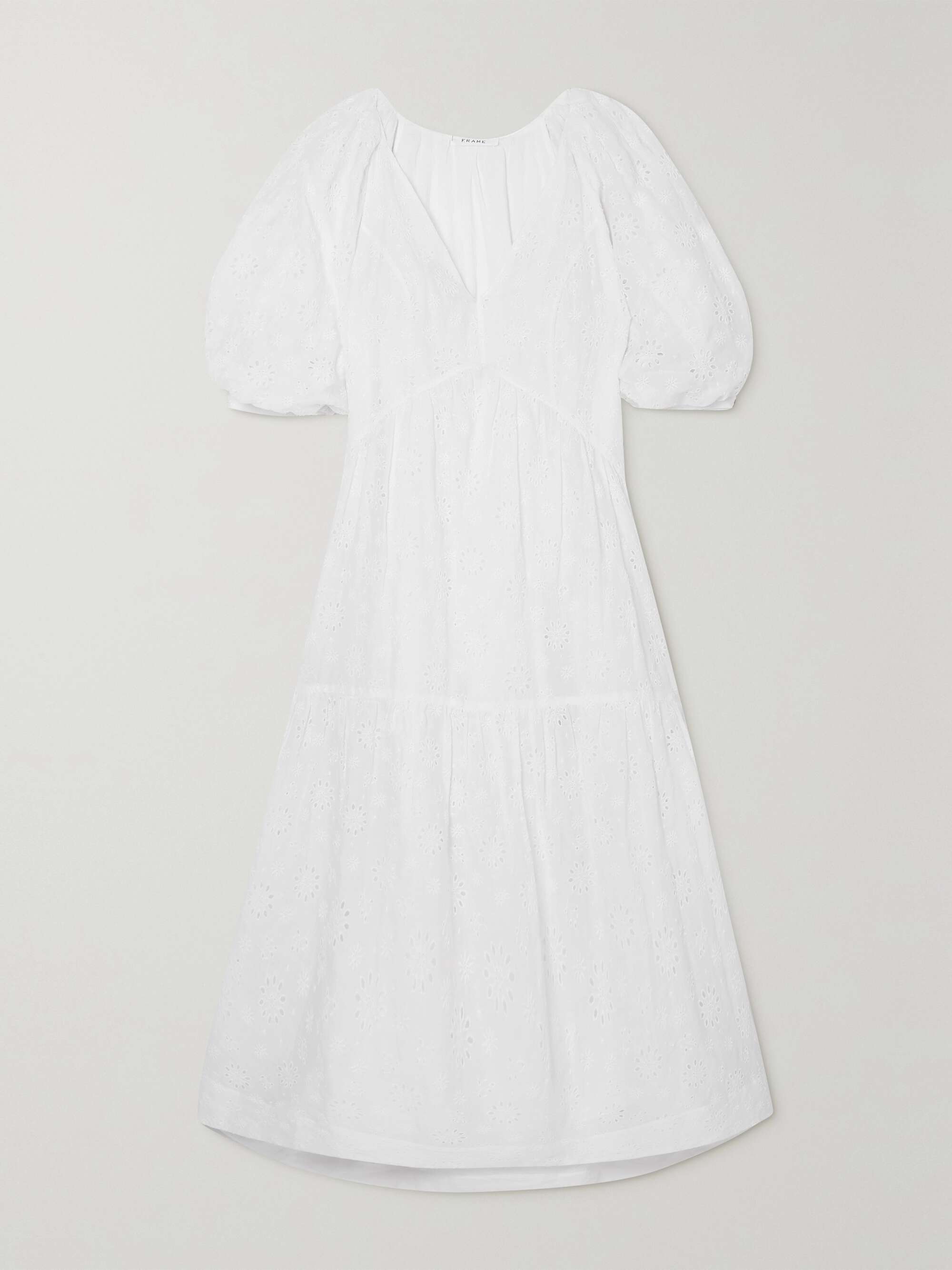 broderie anglaise dress