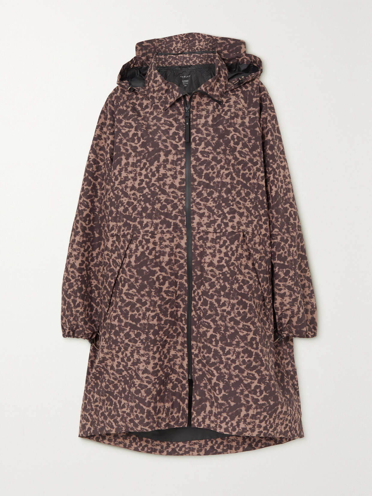 Varley - Cavanagh 2.0 Hooded Leopard-print Coated-shell Parka - Brown