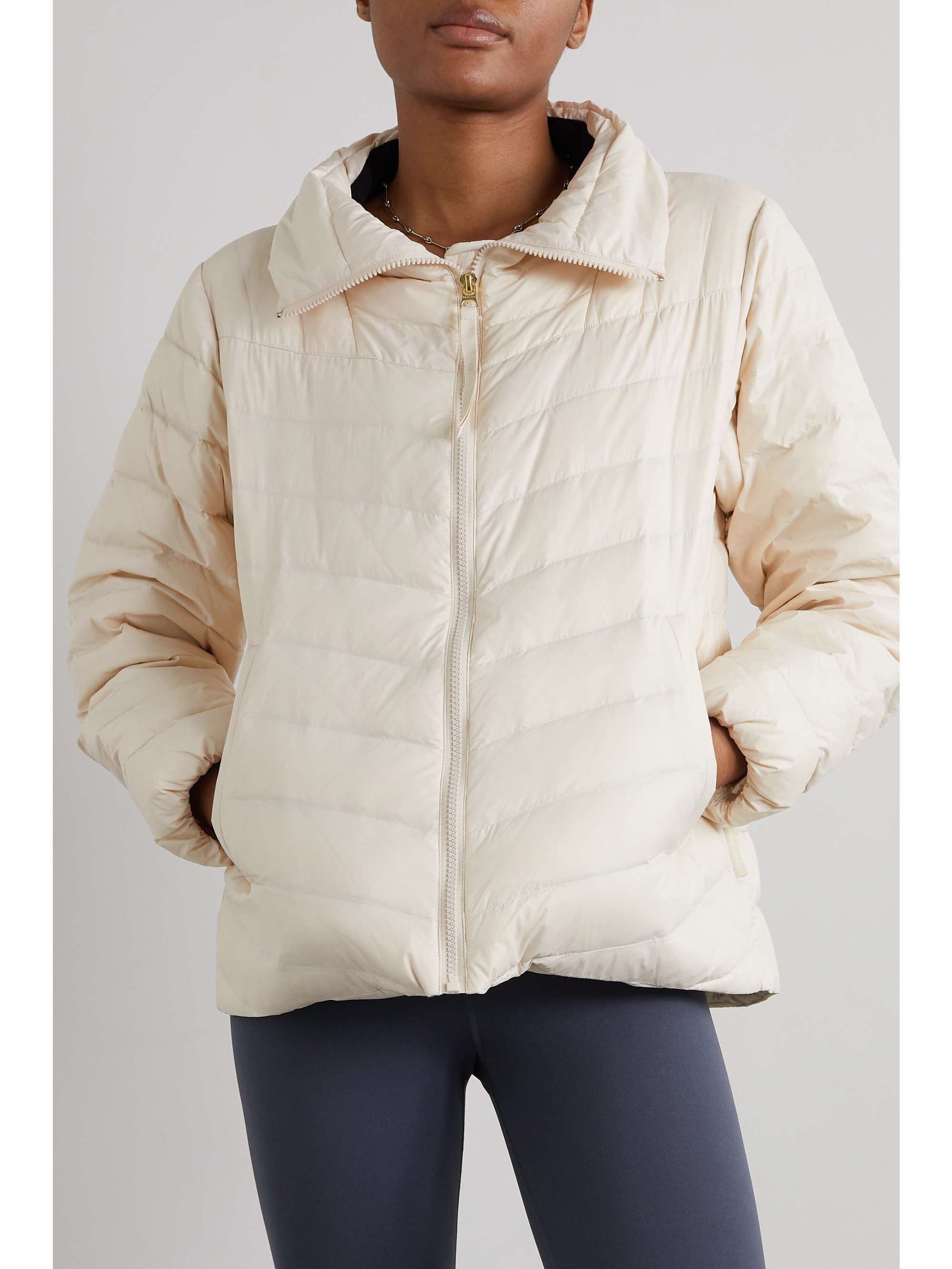 VARLEY Porter quilted shell down jacket NETAPORTER