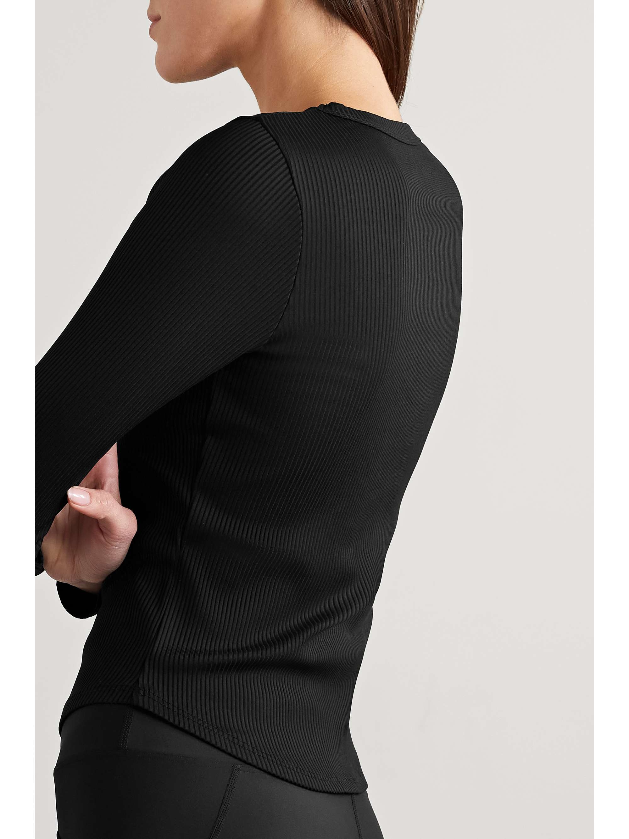 YEAR OF OURS Ribbed stretch-jersey top