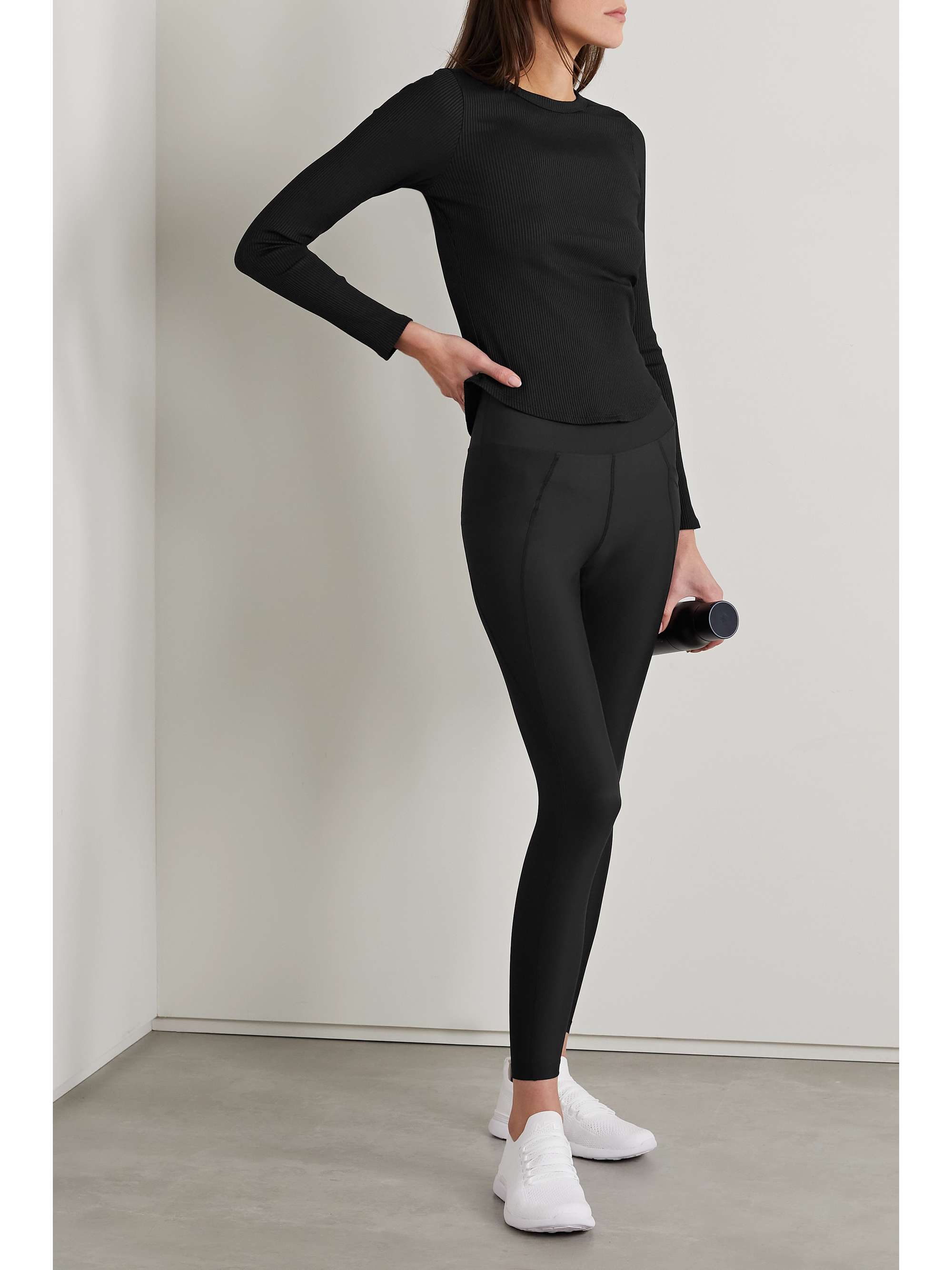 YEAR OF OURS Ribbed stretch-jersey top