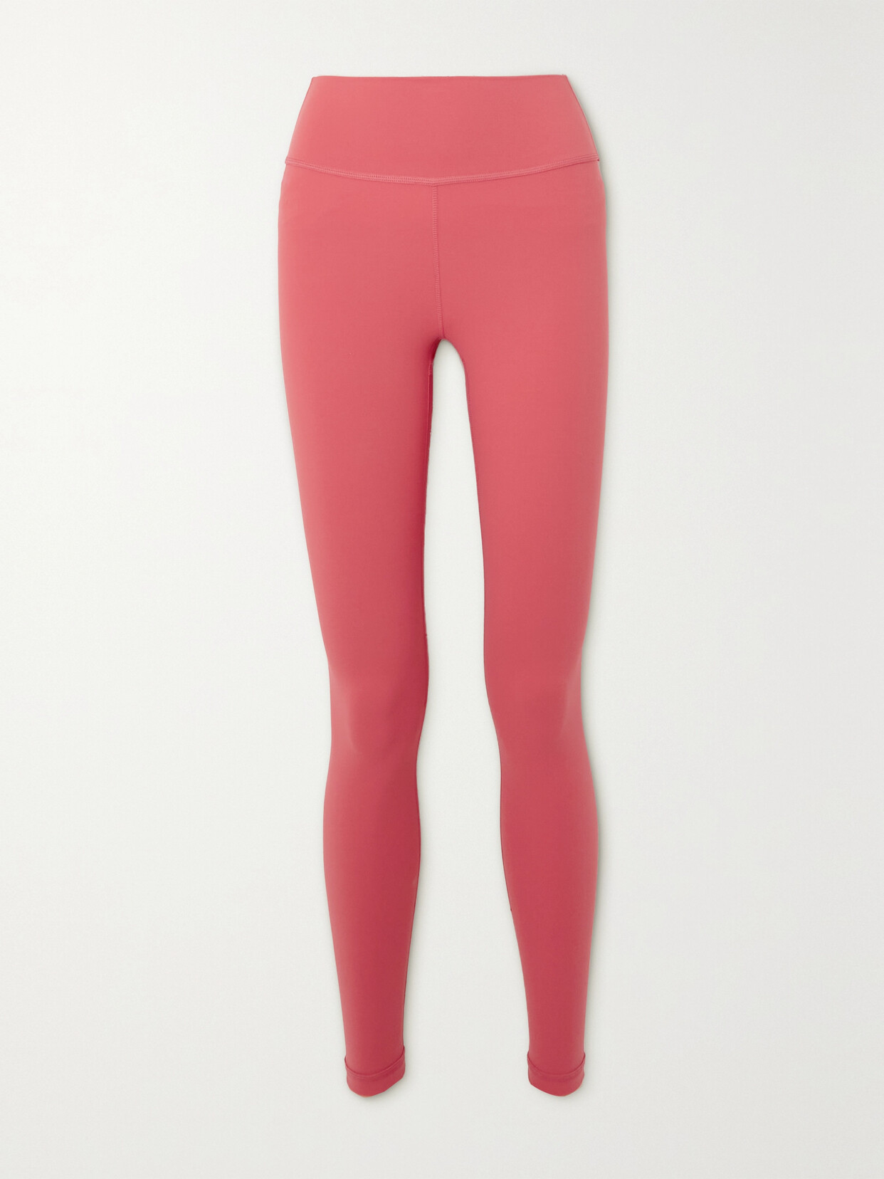 Shop Sporty And Rich Printed Stretch Leggings In Pink