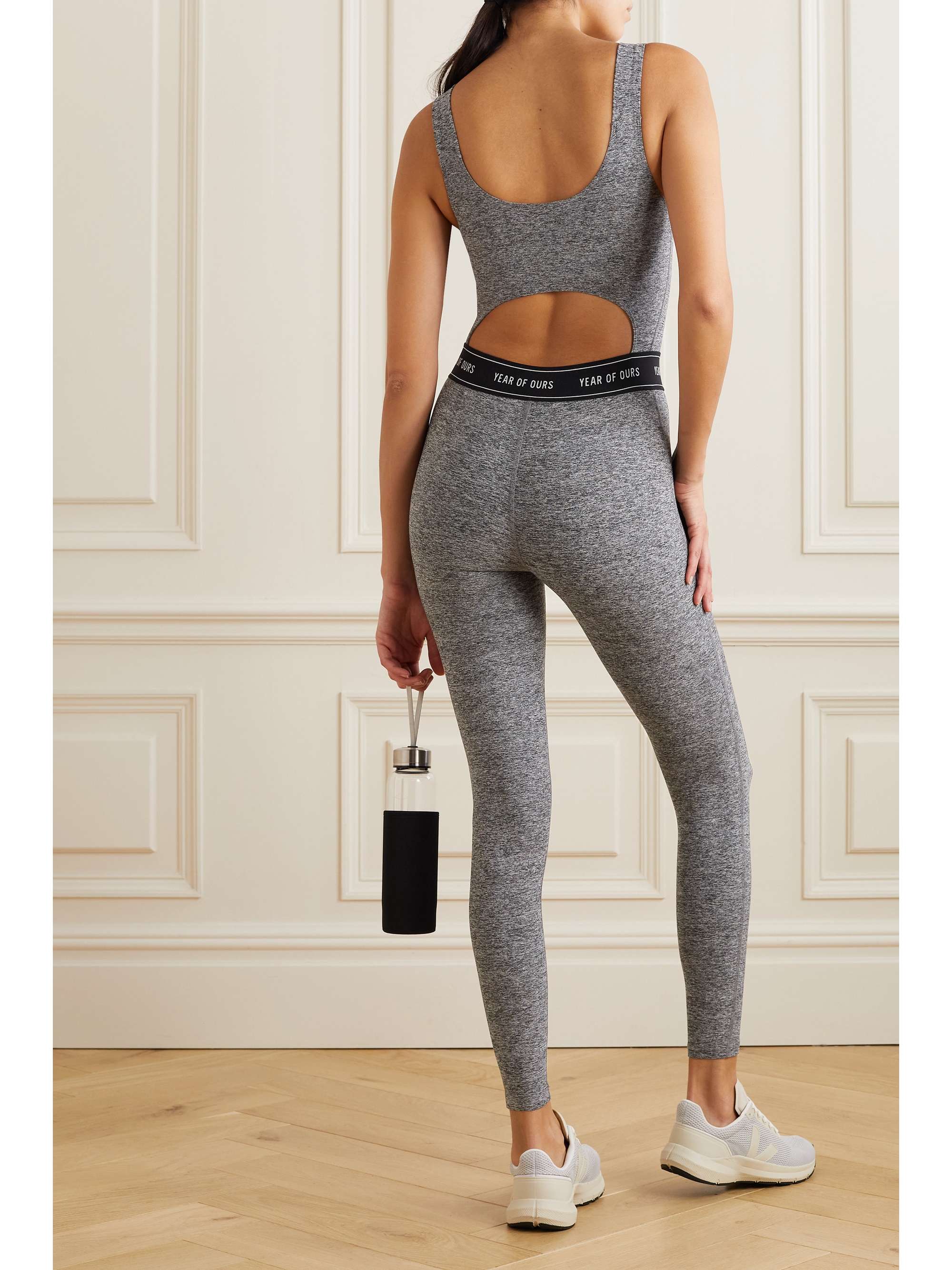 YEAR OF OURS Kristie cutout stretch-jersey jumpsuit