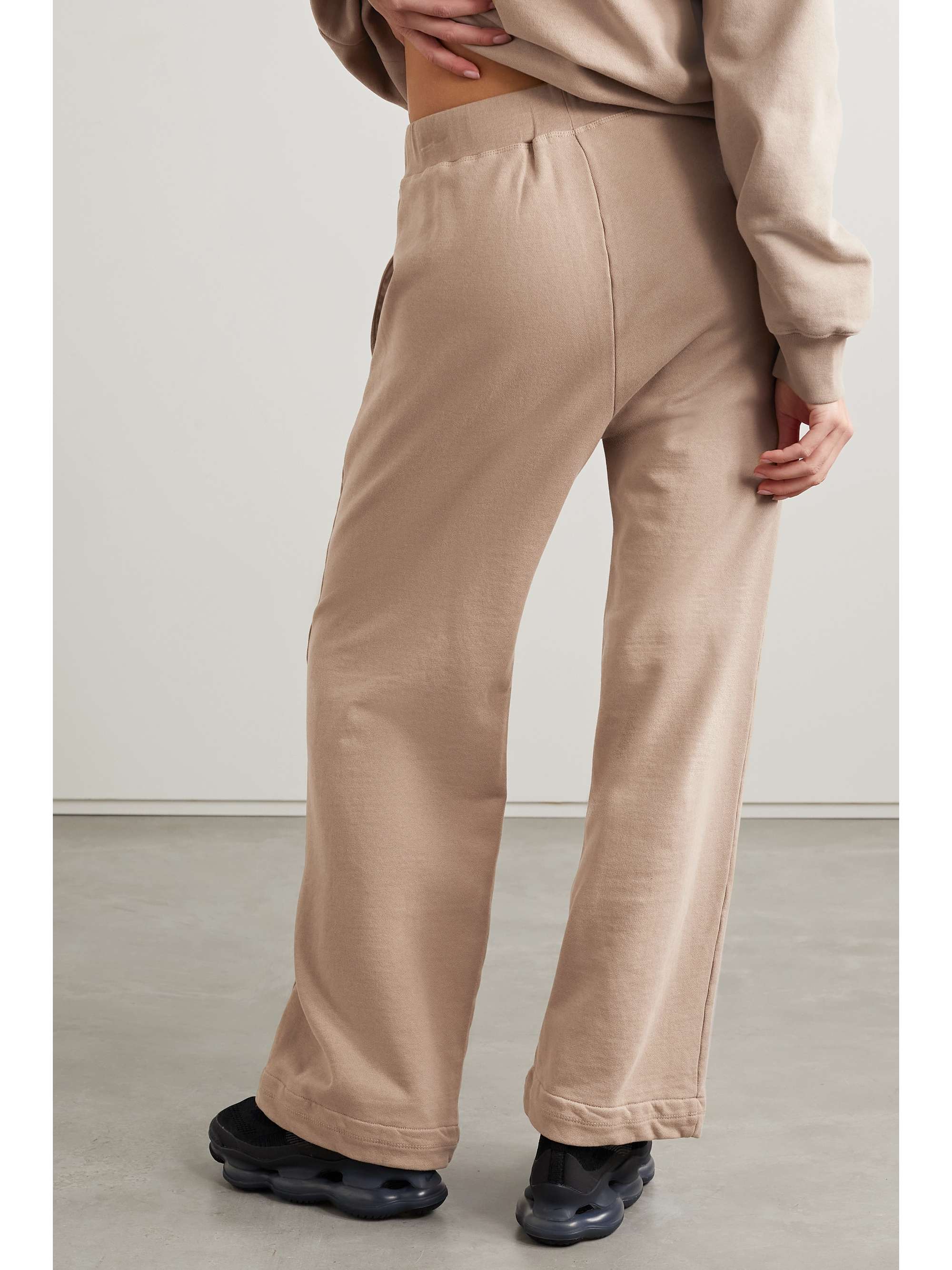 YEAR OF OURS Cotton-jersey track pants