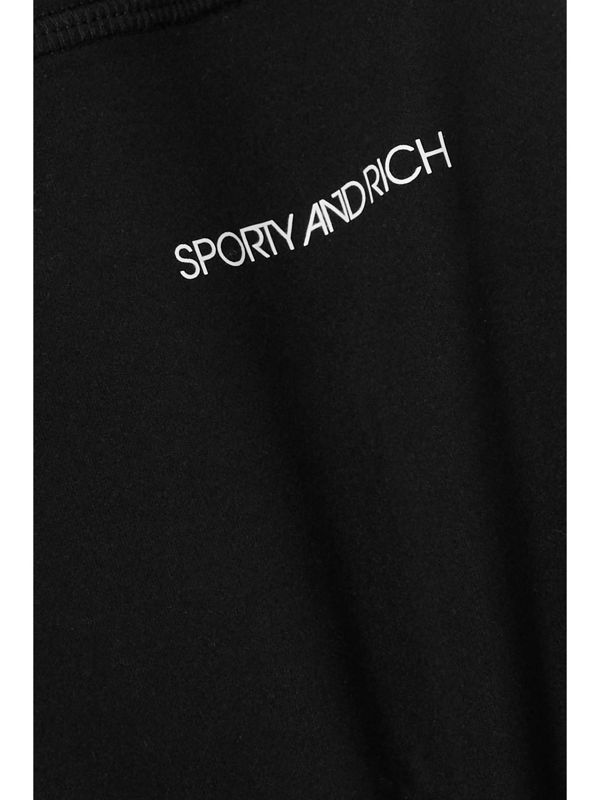 SPORTY & RICH Printed stretch-jersey cycling shorts