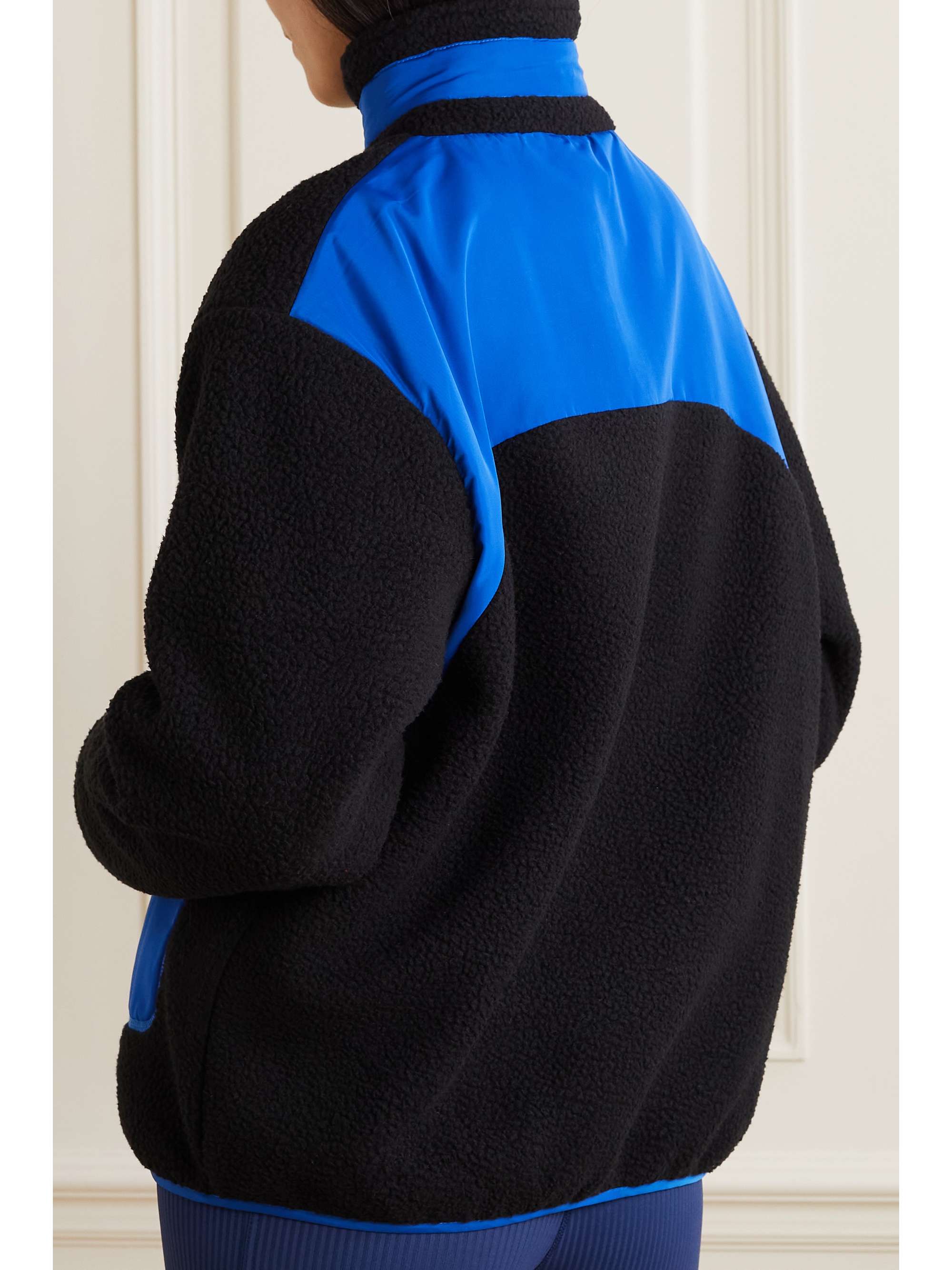 YEAR OF OURS Park City shell-paneled fleece jacket | NET-A-PORTER