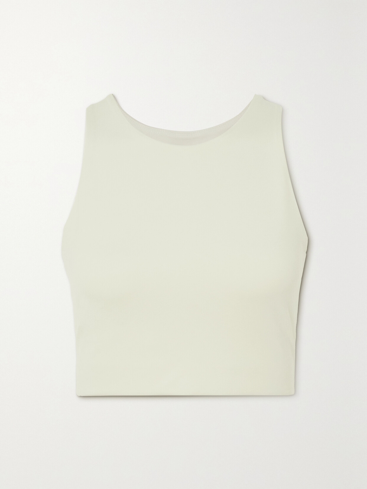 Girlfriend Collective - + Net Sustain Dylan Stretch Recycled Sports Bra - Neutrals