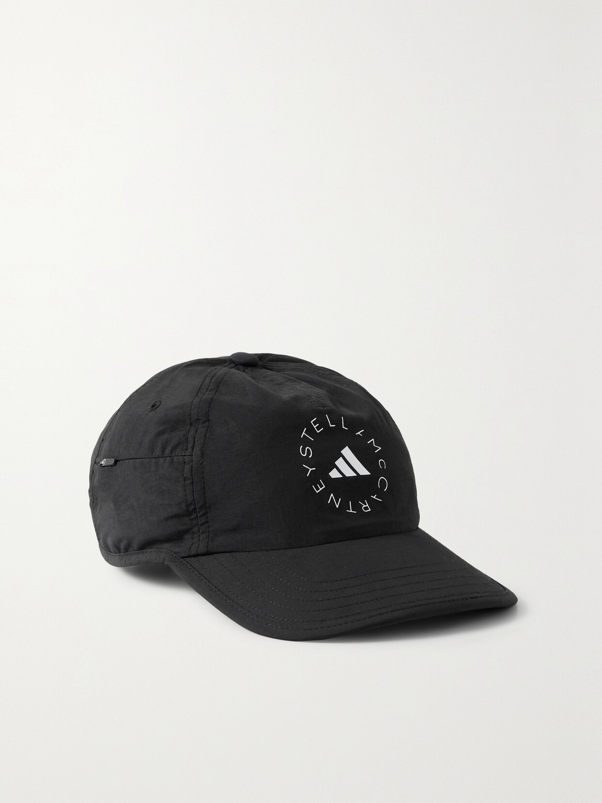 adidas by Stella McCartney - Printed Recycled-shell Baseball Cap - Black